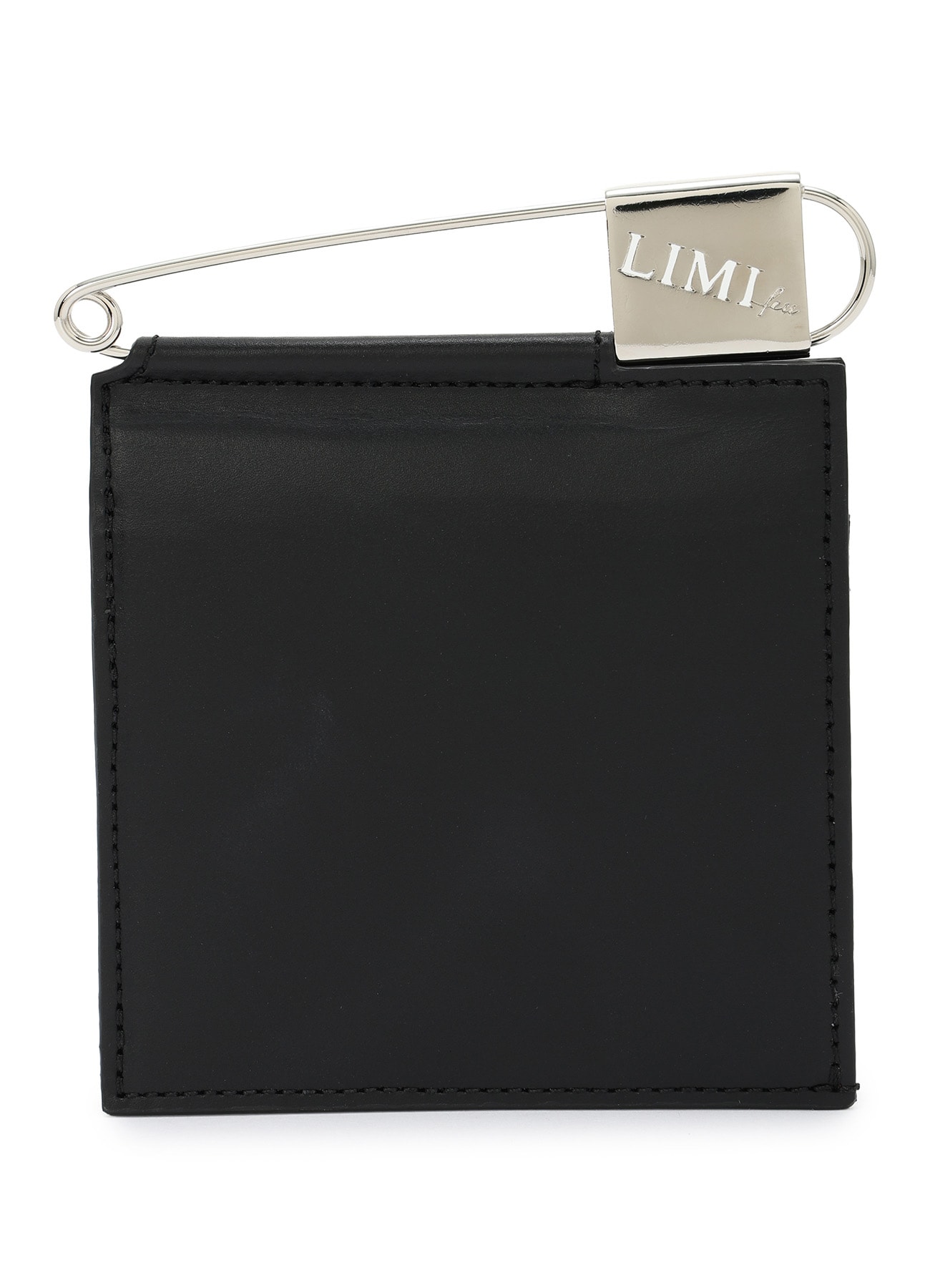 TANNED LEATHER PIN HOOK CARD CASE