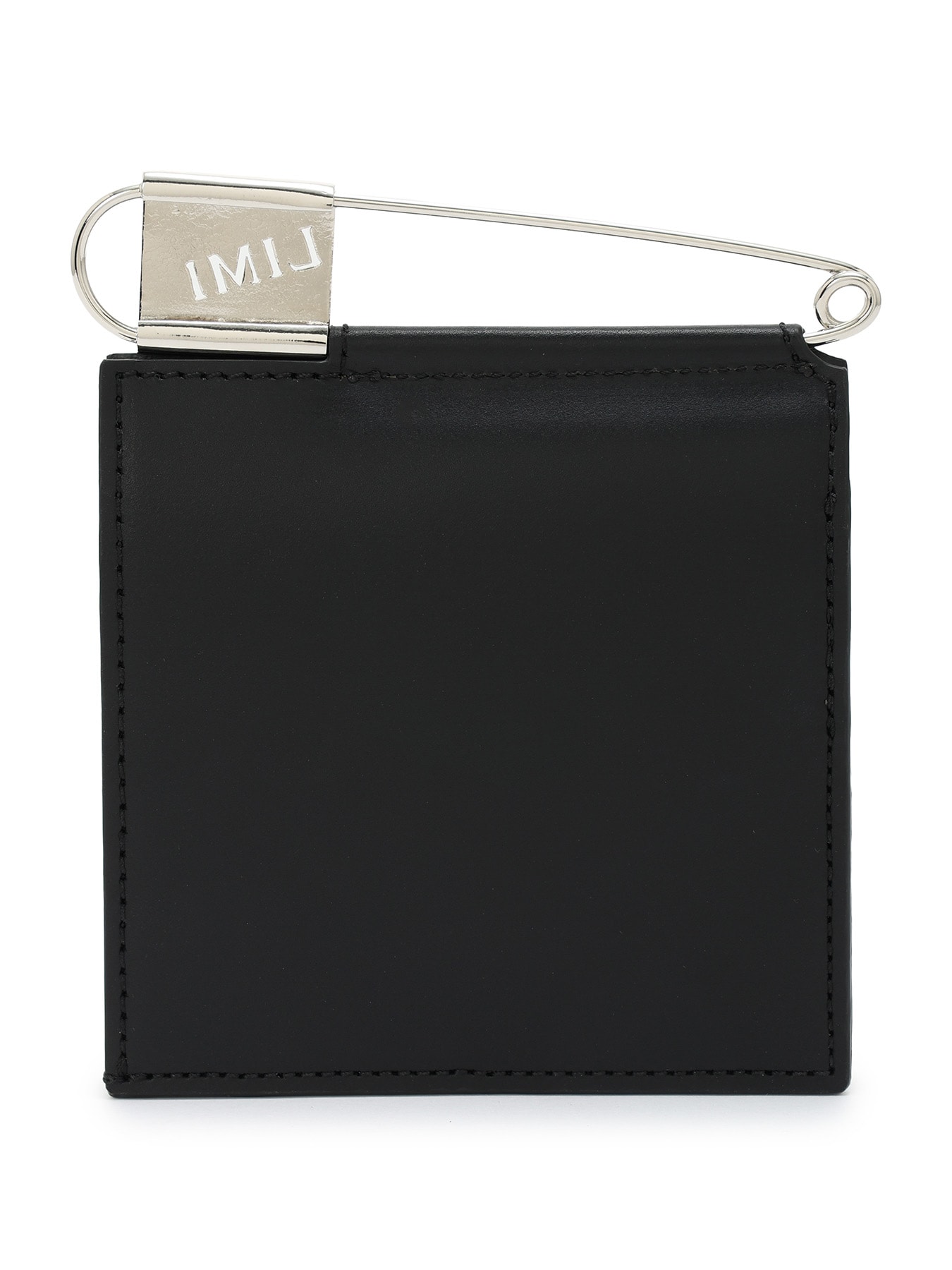 TANNED LEATHER PIN HOOK CARD CASE