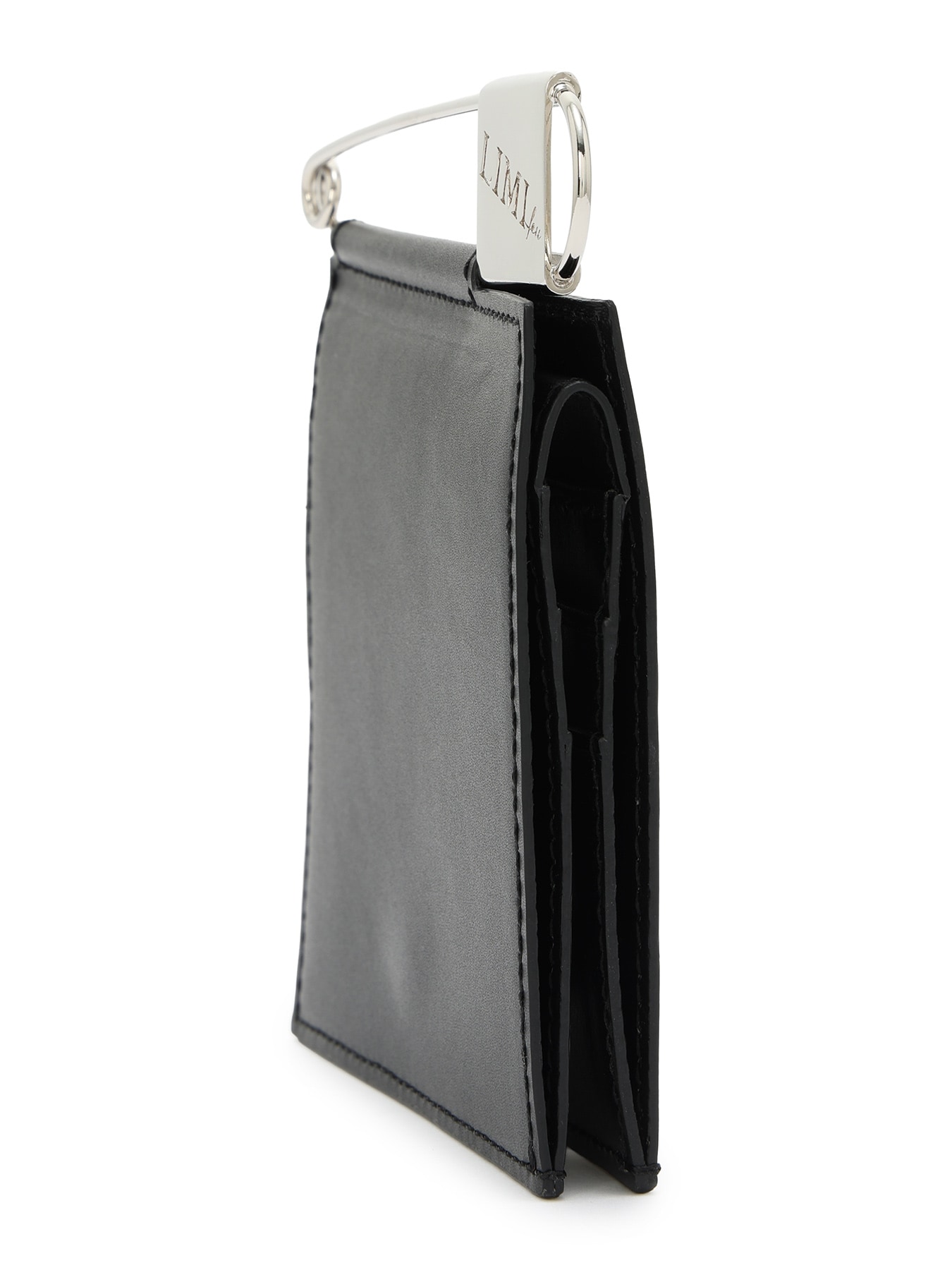 TANNED LEATHER PIN HOOK CARD CASE