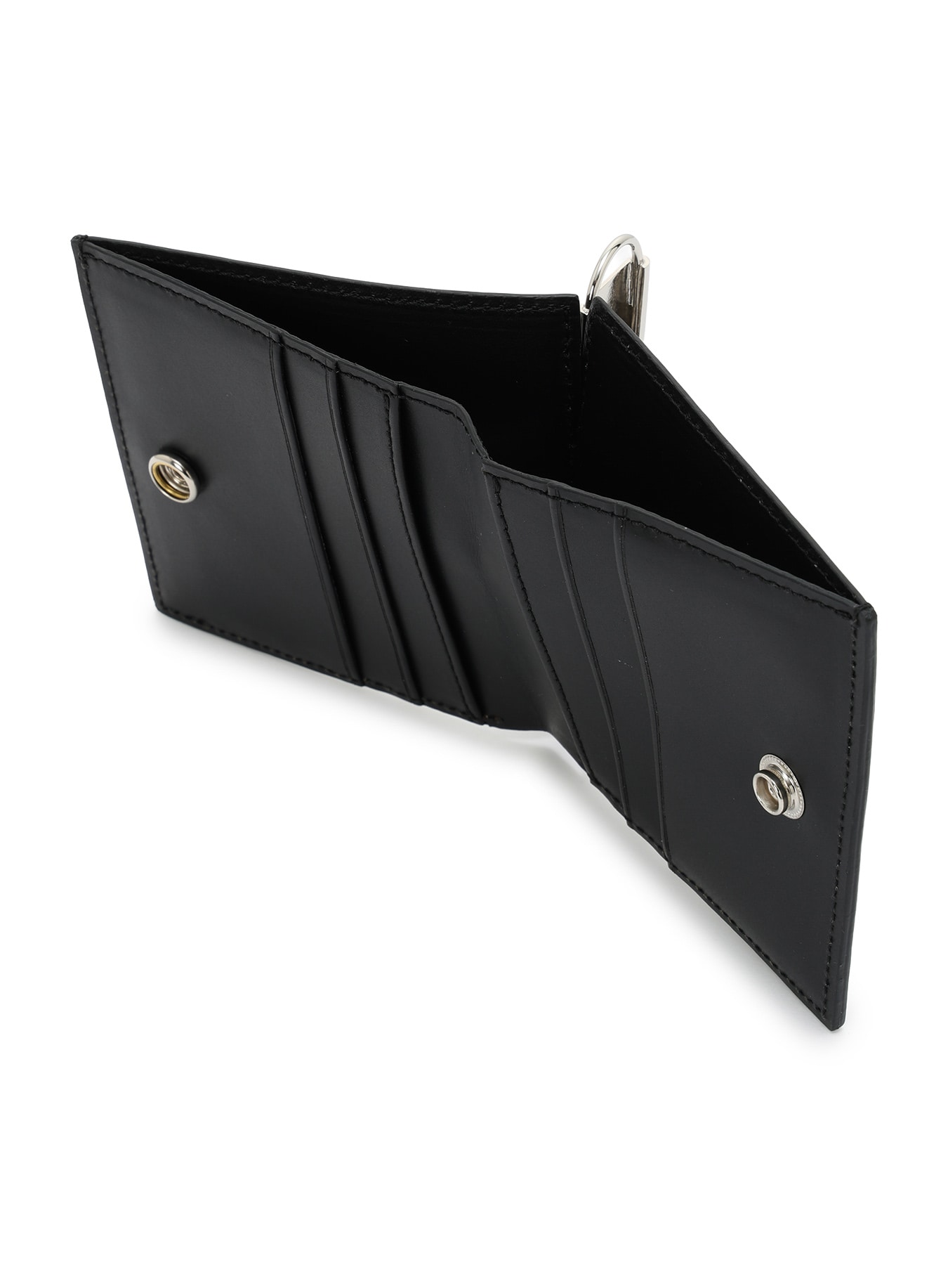 TANNED LEATHER PIN HOOK CARD CASE