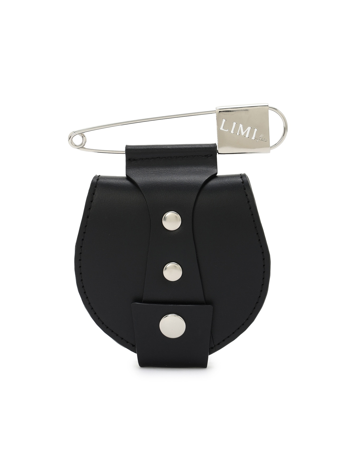 TANNED LEATHER PIN HOOK COIN CASE