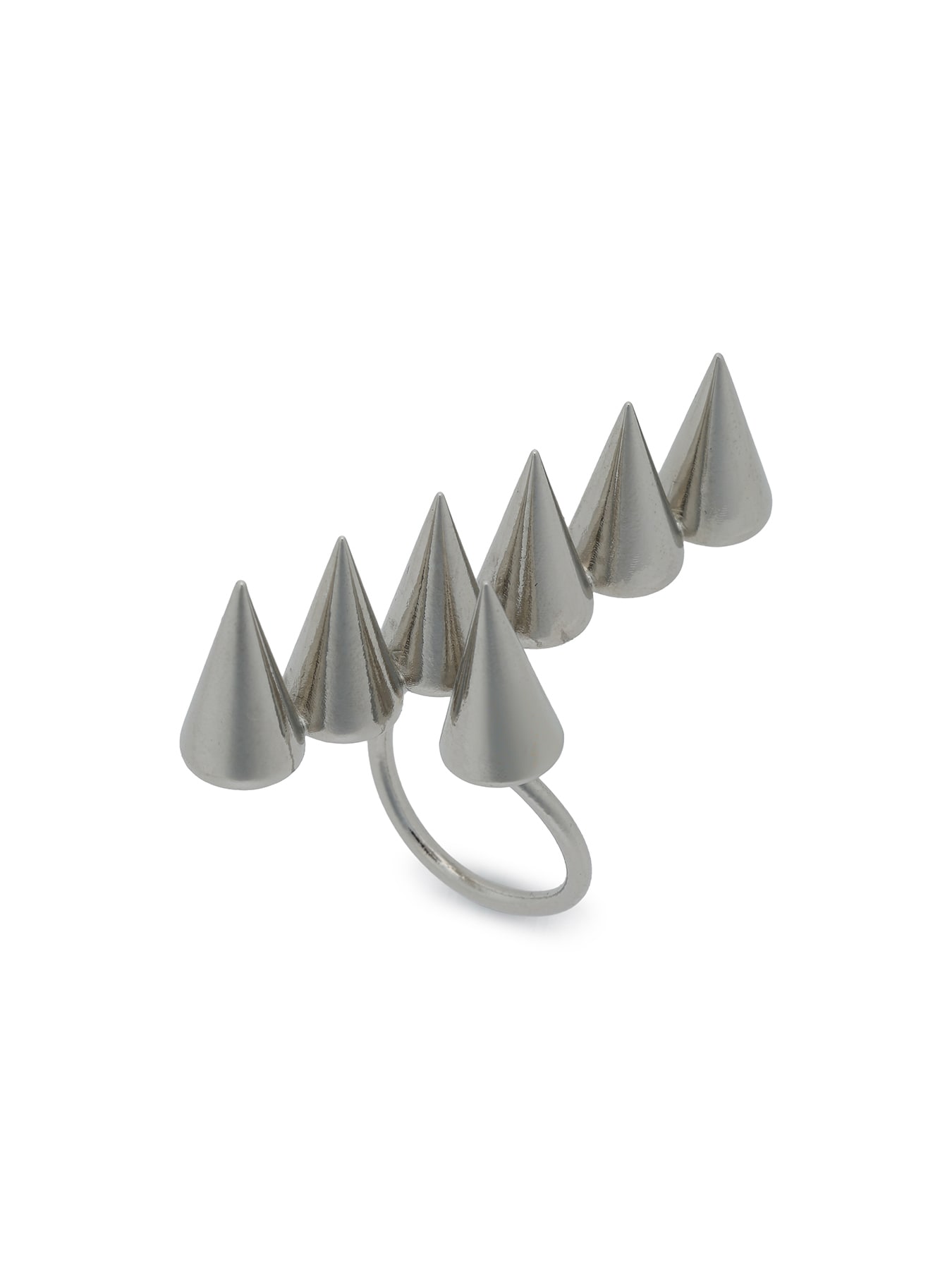 BRASS A 6 LINK PRISM RING