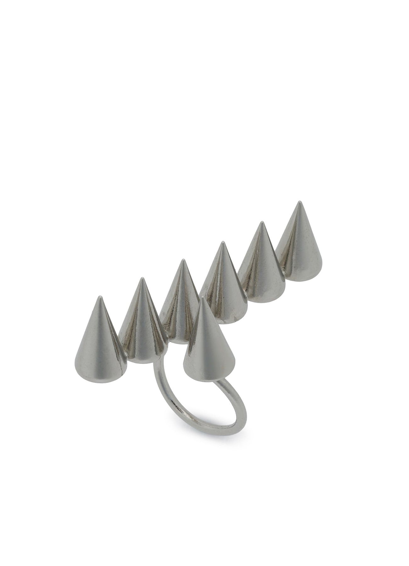 BRASS A 6 LINK PRISM RING