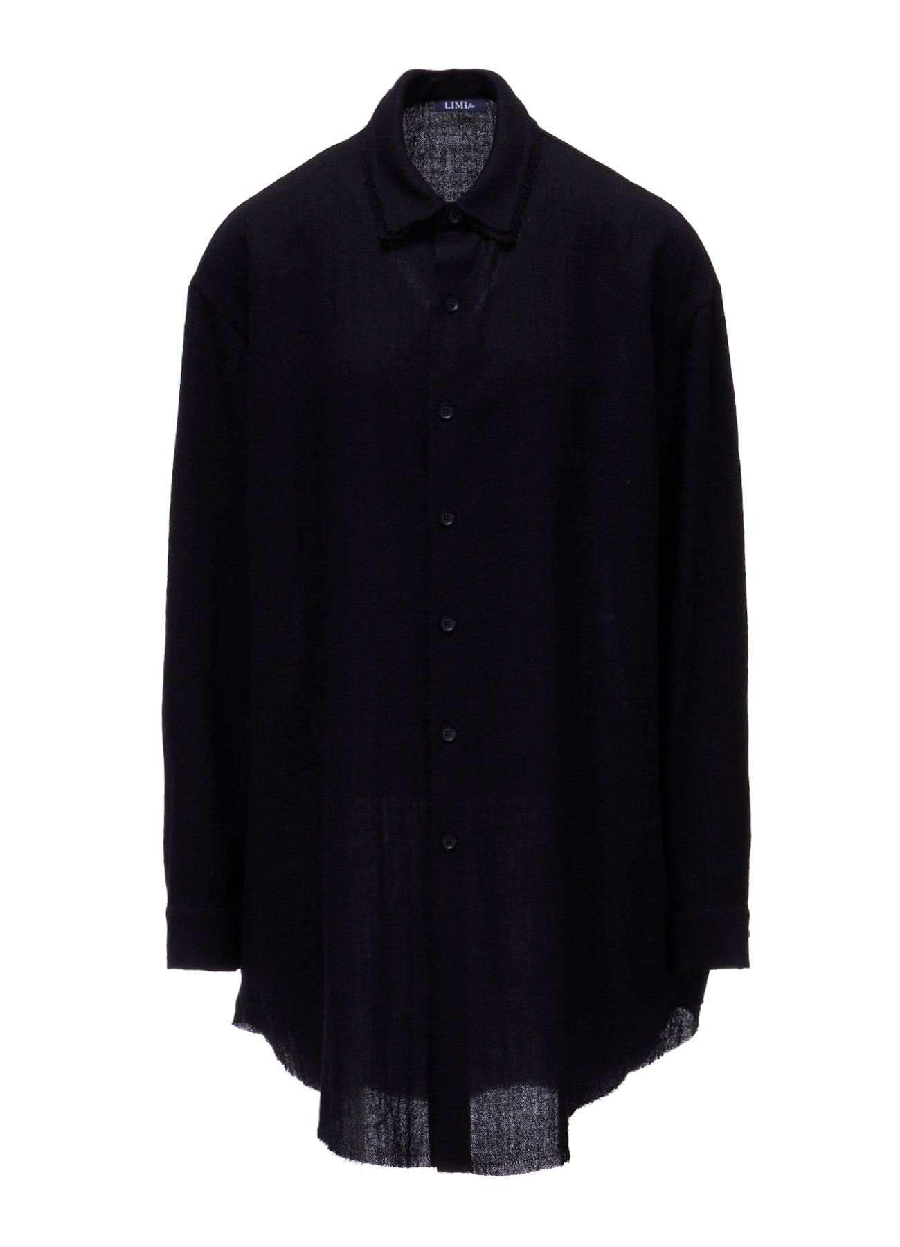 W/ VIYELLA DOUBLE COLLAR SHIRT(S Black): LIMI feu｜THE SHOP YOHJI