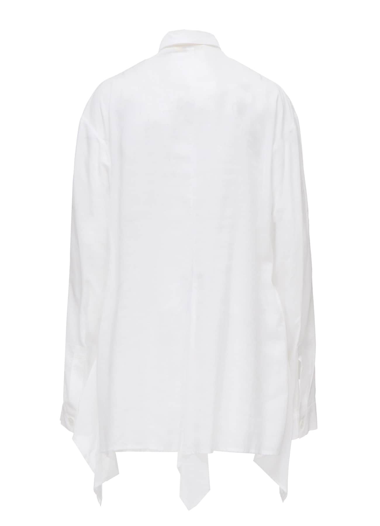 SOFT LAWN  FLARED PANEL BLOUSE