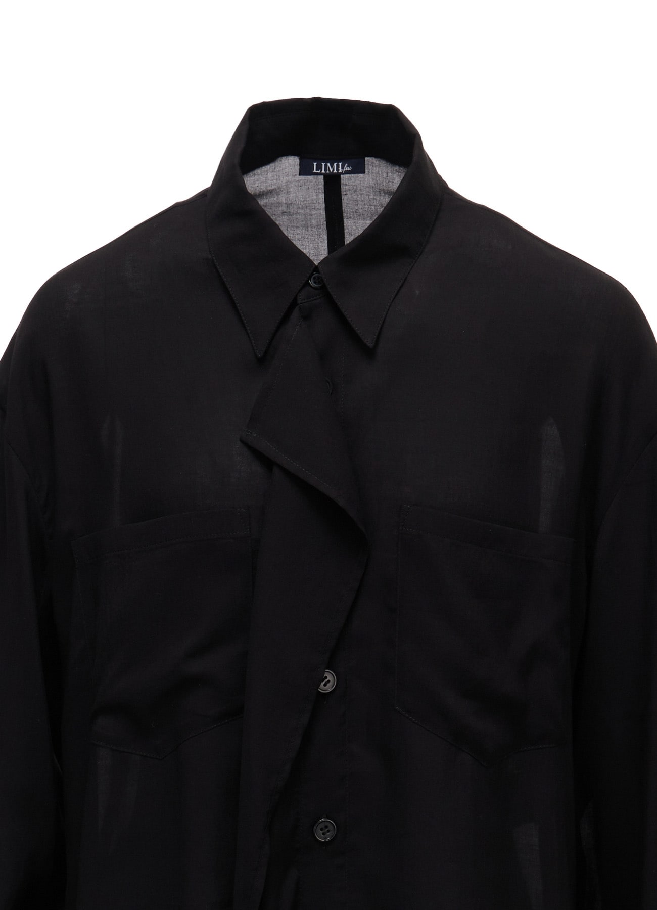 SOFT LAWN  FLARED PANEL BLOUSE