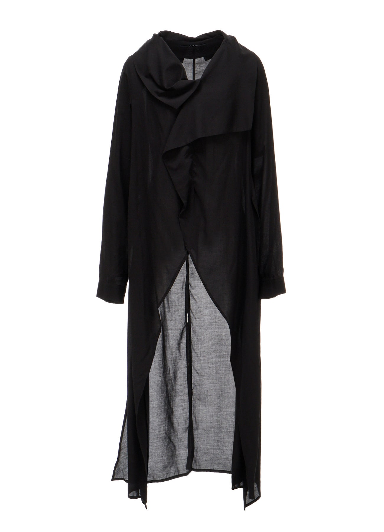 SOFT LAWN  LONG DRAPED BLOUSE