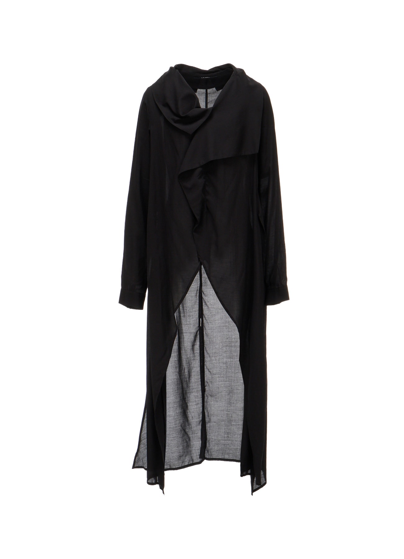 SOFT LAWN  LONG DRAPED BLOUSE