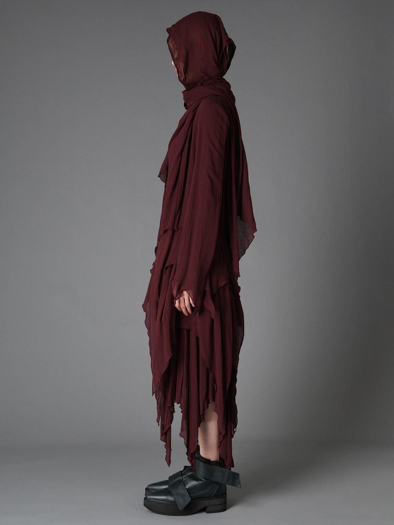 RY/LI GAUZE WAKAME BLOUSE