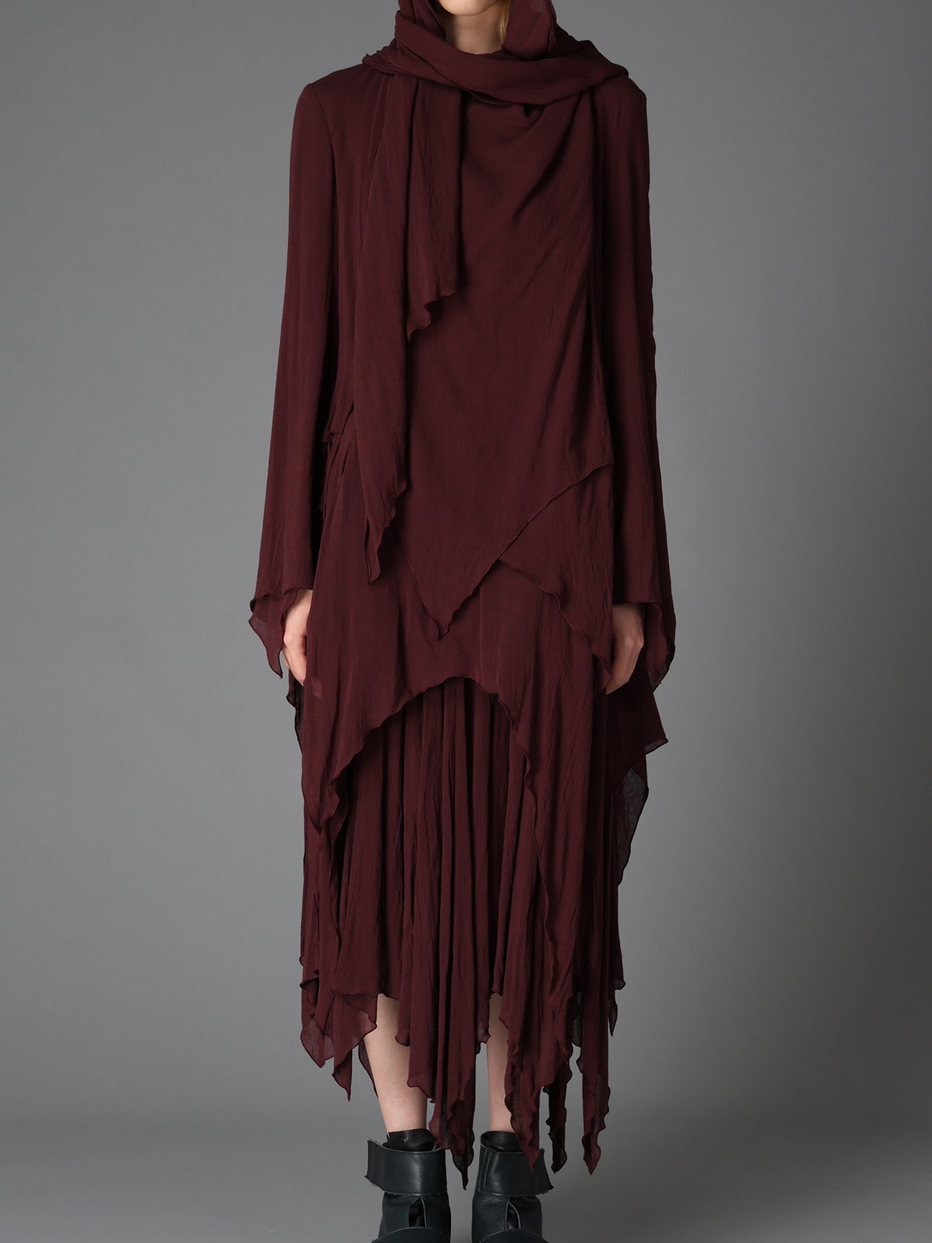 RY/LI GAUZE WAKAME BLOUSE
