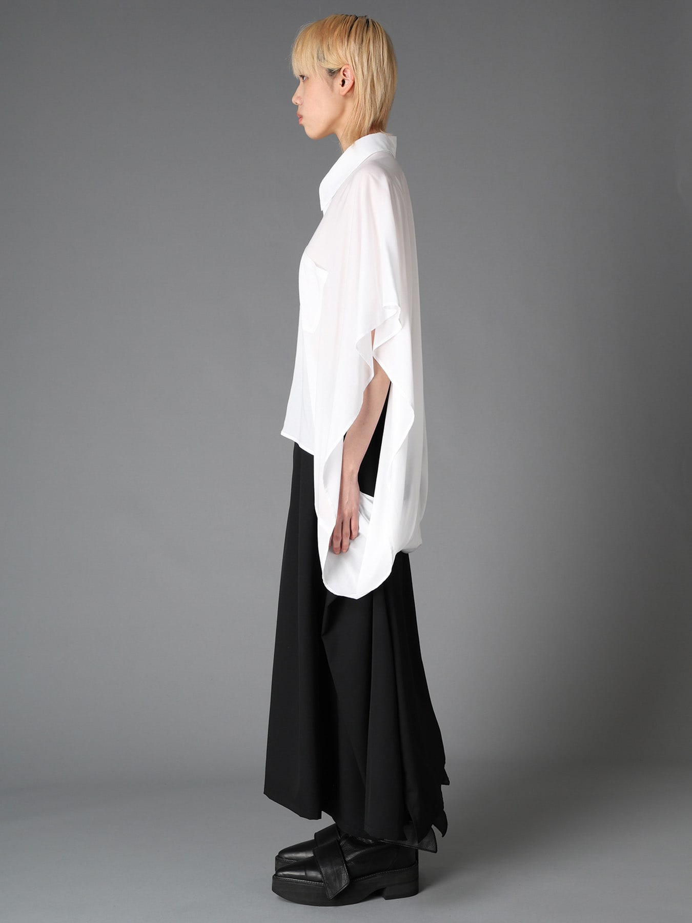 SOFT LAWN  SQUARE SHIRT
