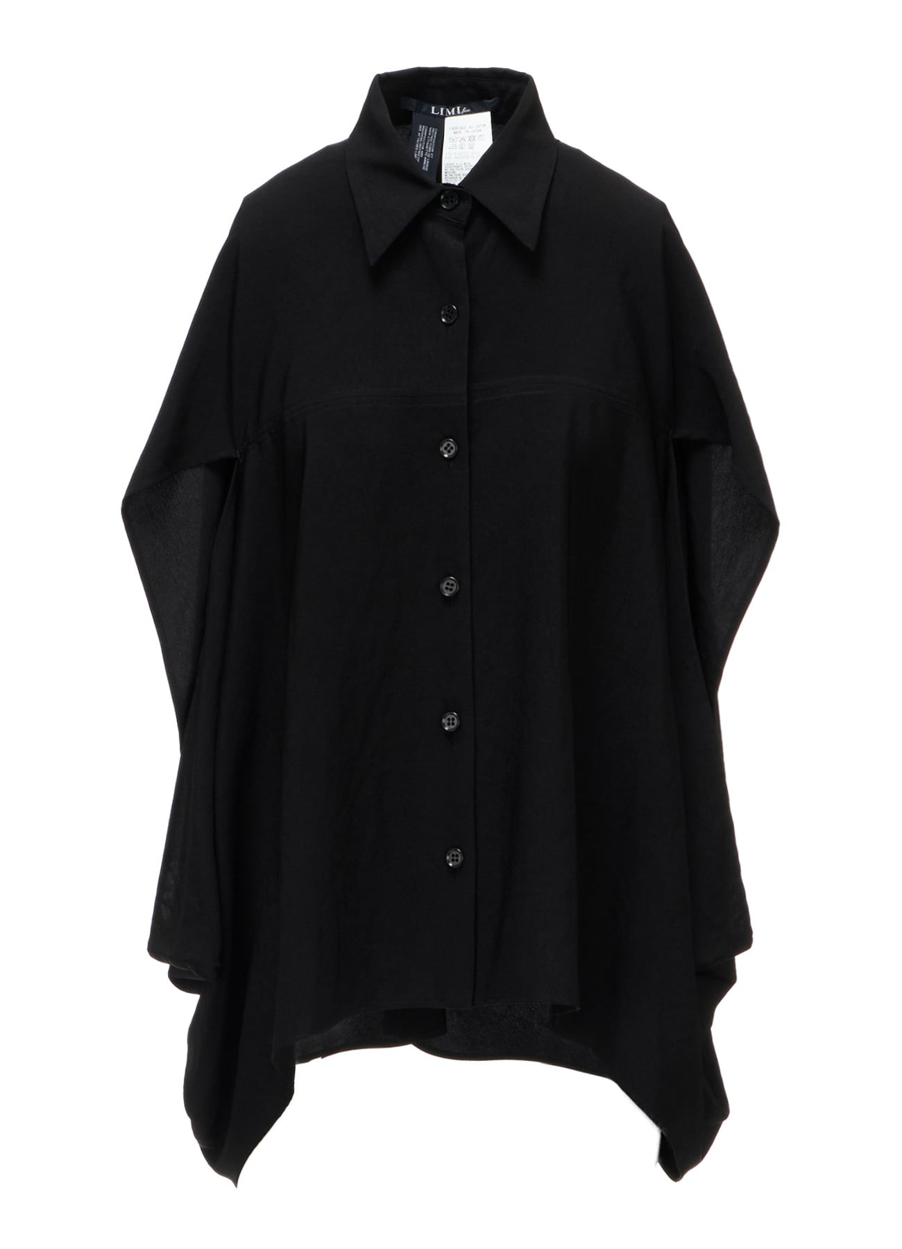 TA/PE DECHINE IRREGULAR YOKE SHIRT