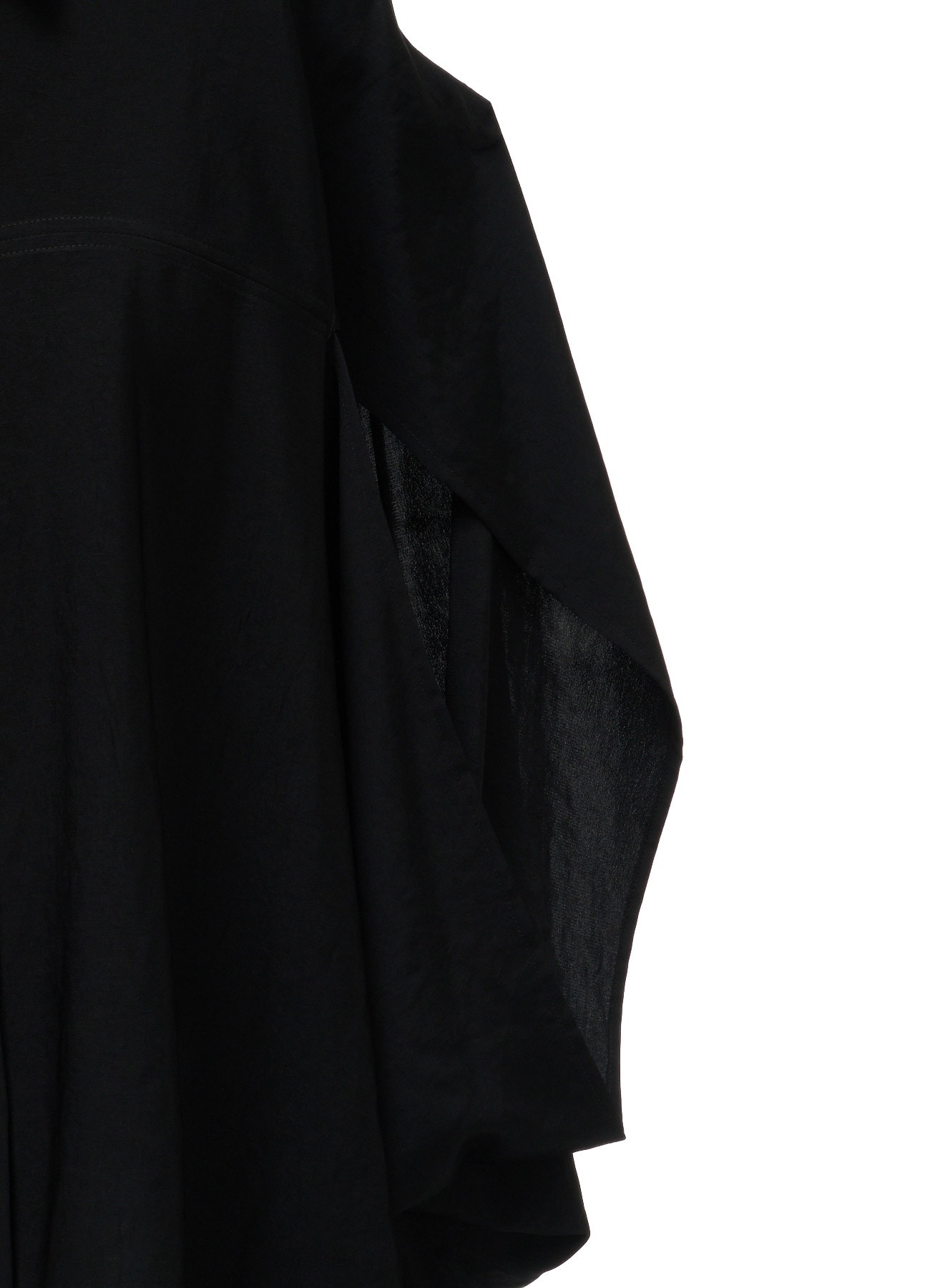 TA/PE DECHINE IRREGULAR YOKE SHIRT