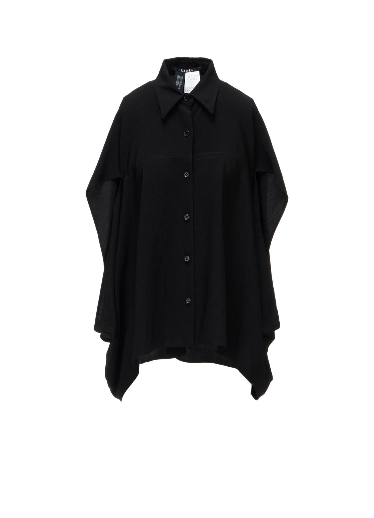 TA/PE DECHINE IRREGULAR YOKE SHIRT