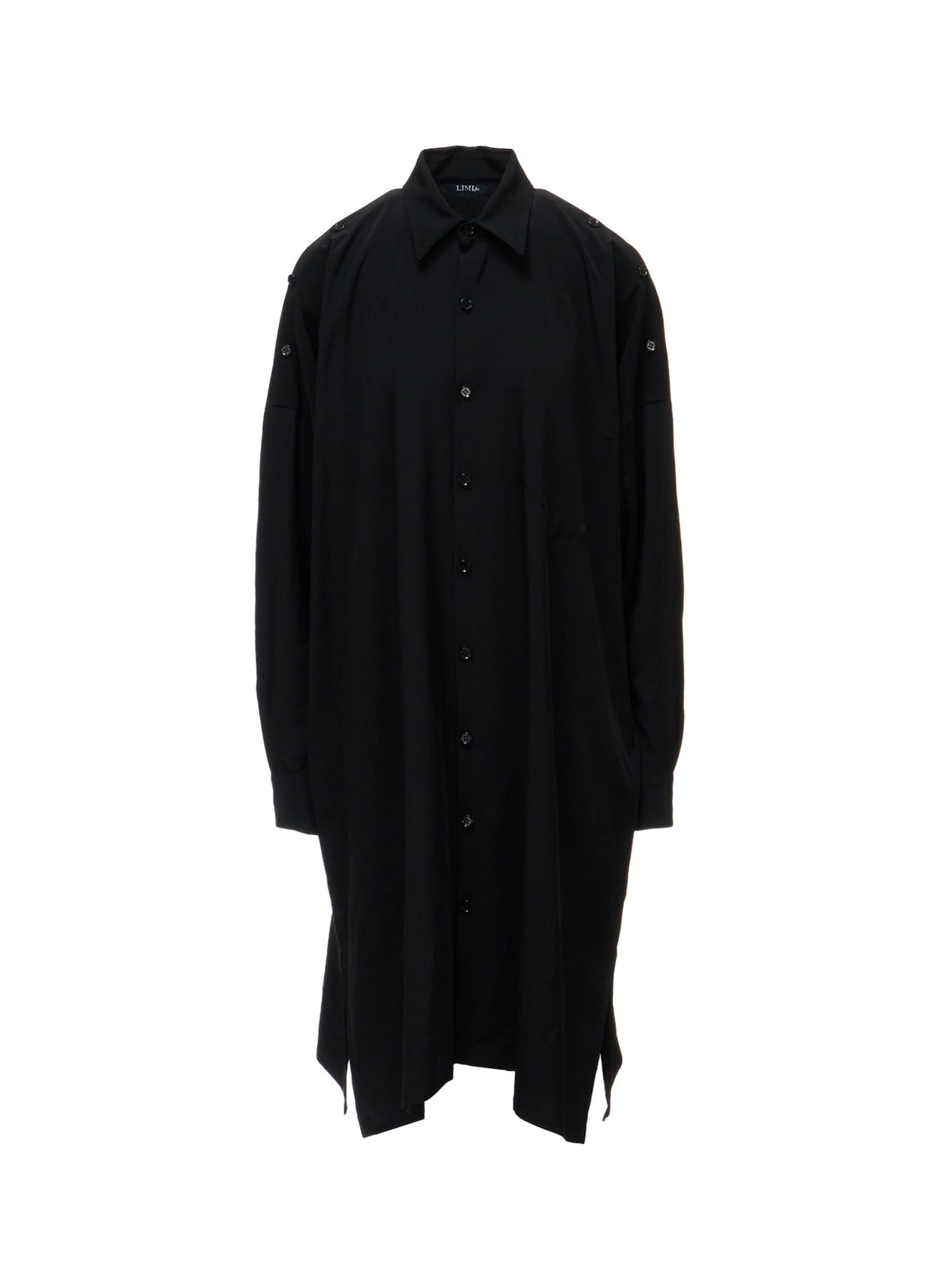 TA/PE DECHINE SHOULDER BUTTON BLOUSE