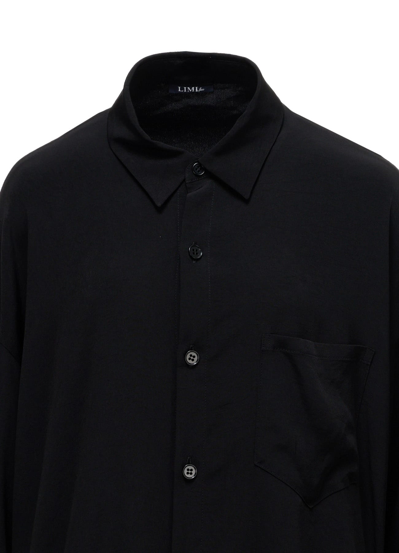TA/PE CREPE DE CHINE SIDE-TIE LONG BLOUSE