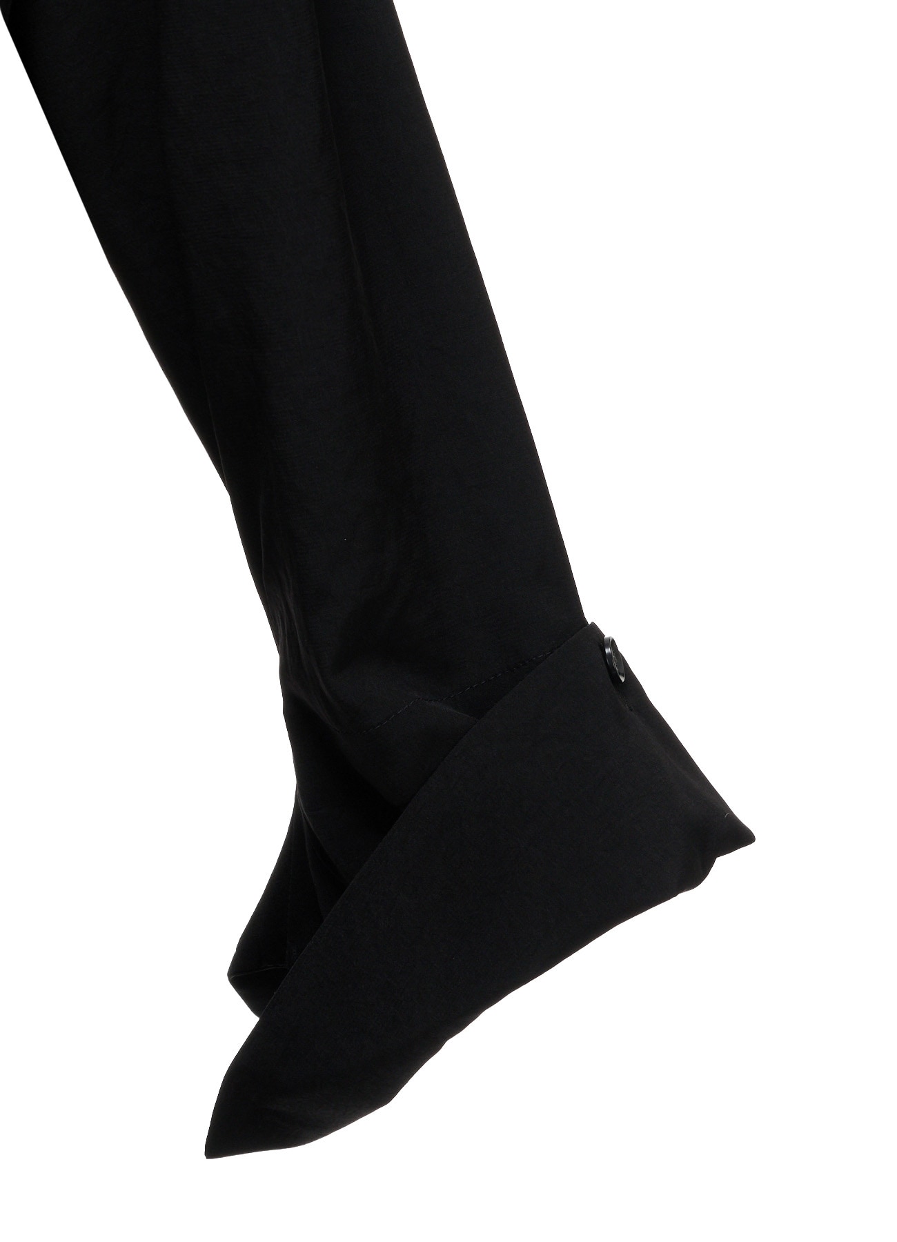 TA/PE CREPE DE CHINE SIDE-TIE LONG BLOUSE