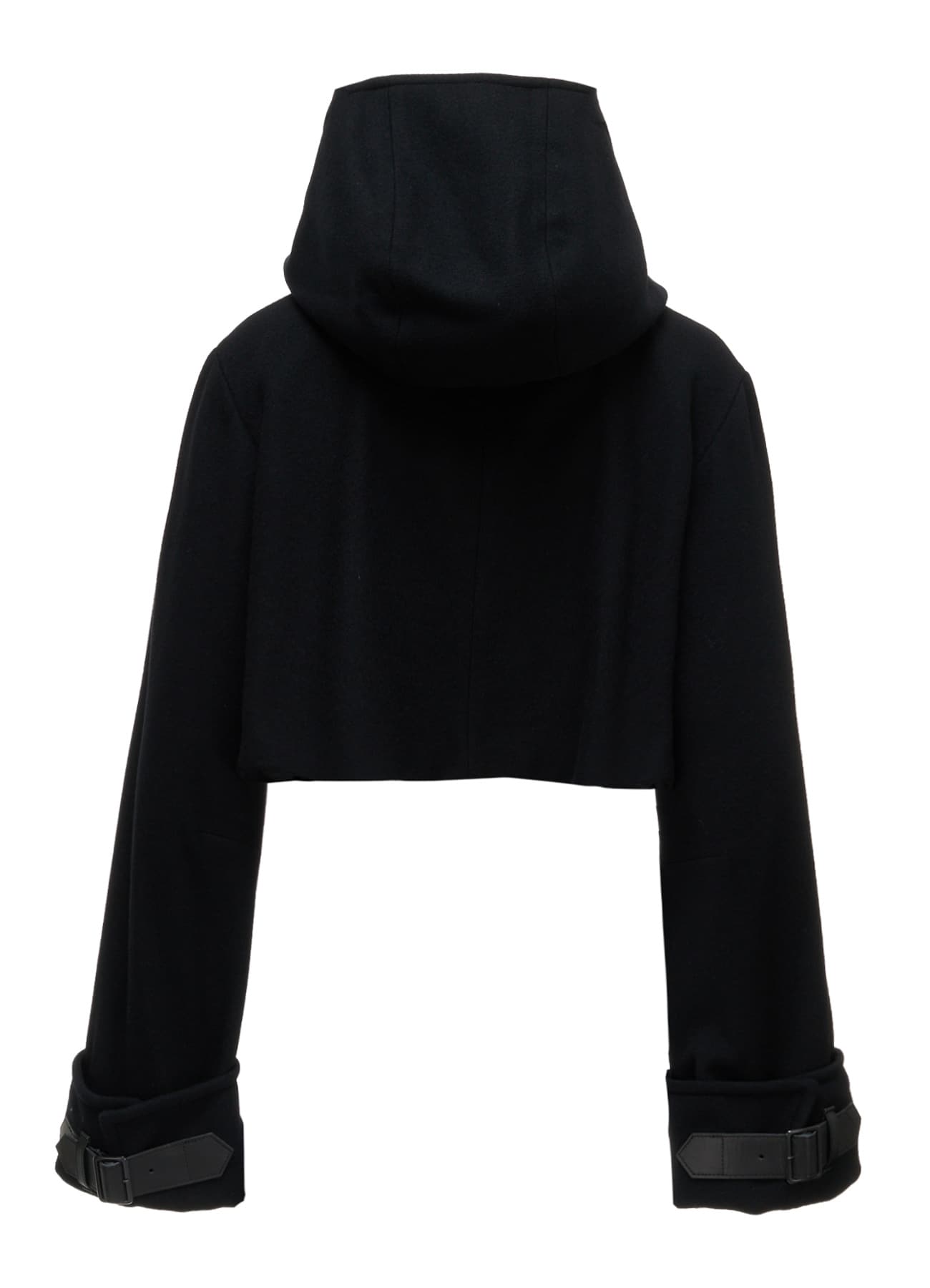 LIGHT MOSSER  BELTED SHORT COAT