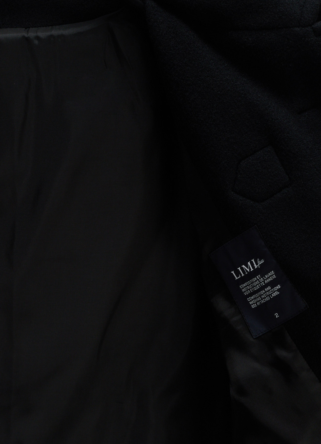 LIGHT MOSSER  BELTED SHORT COAT