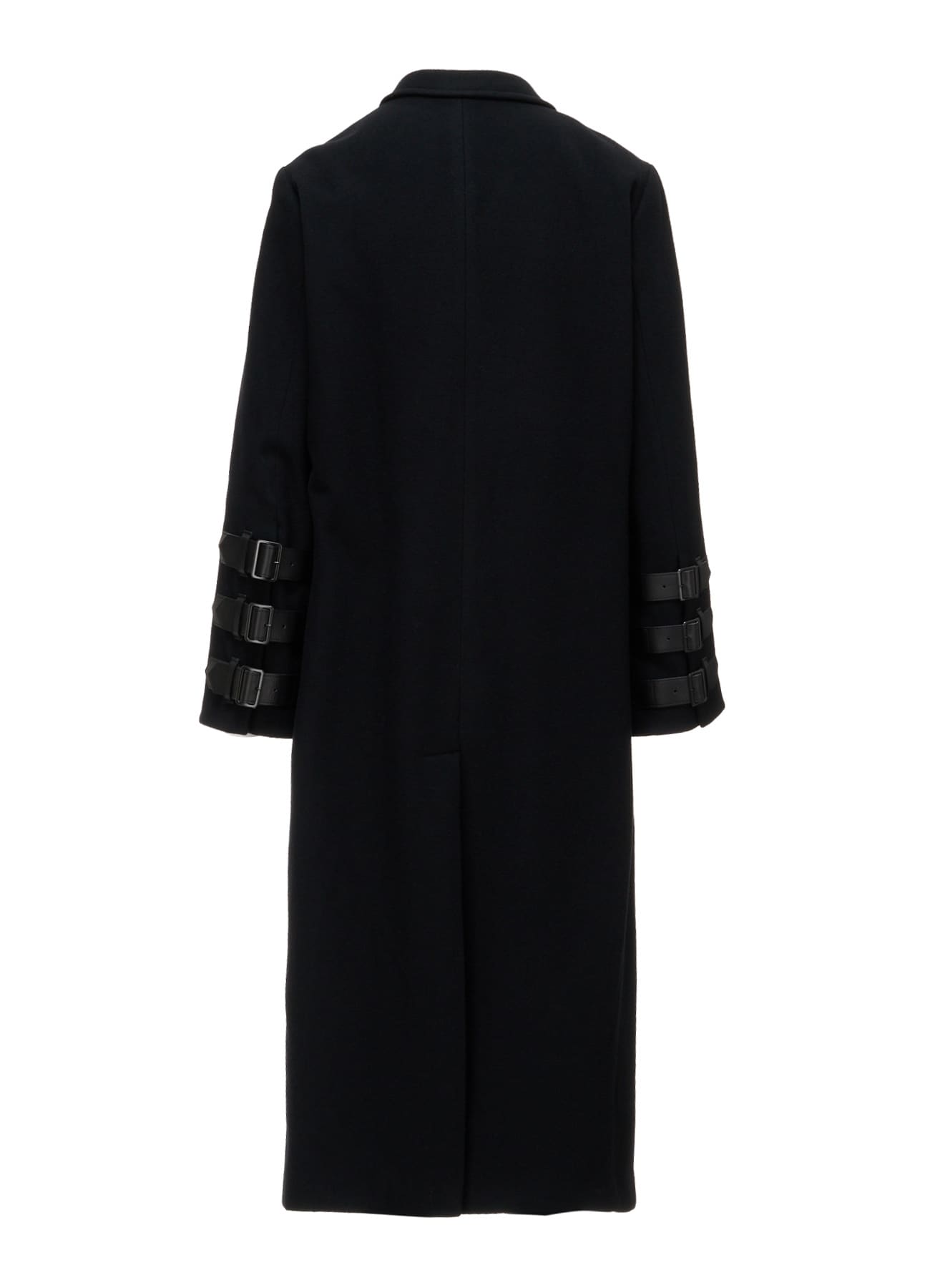 LIGHT MOSSER  BELTED LONG COAT