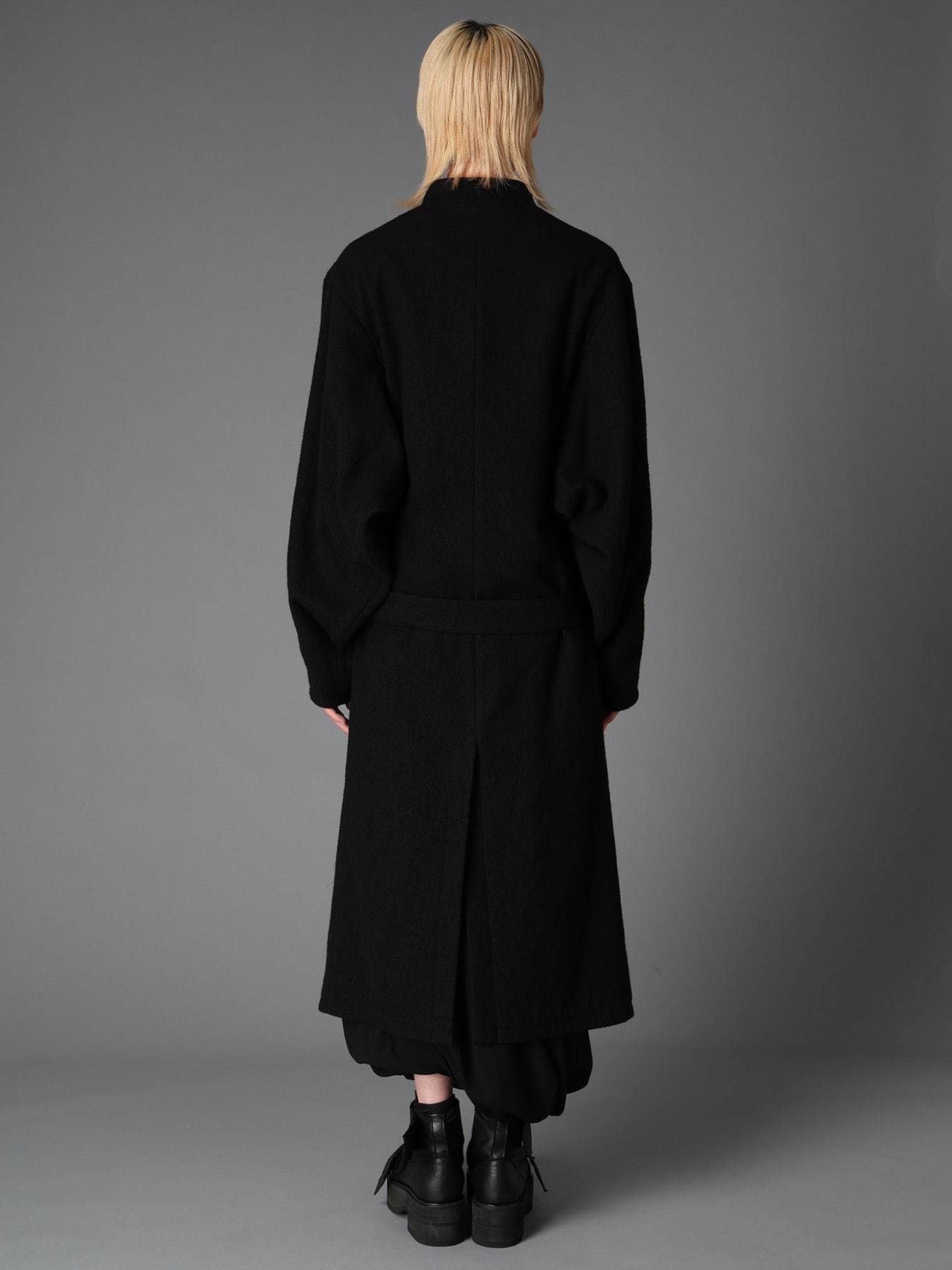 SHRINK SERGE KIMONO SLEEVE COAT