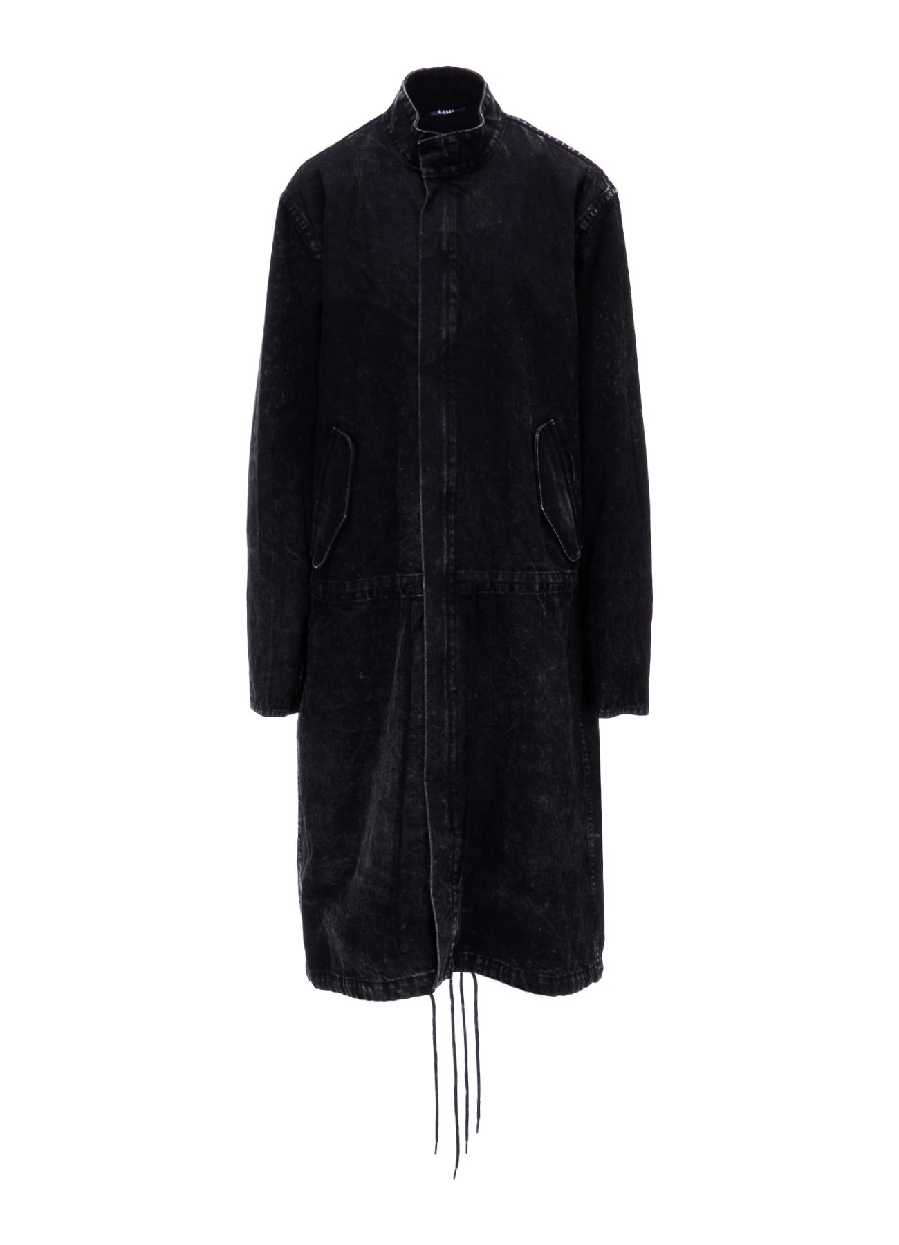 CHEMICAL BLEACHED DENIM MODS COAT(S Black): LIMI feu｜THE SHOP