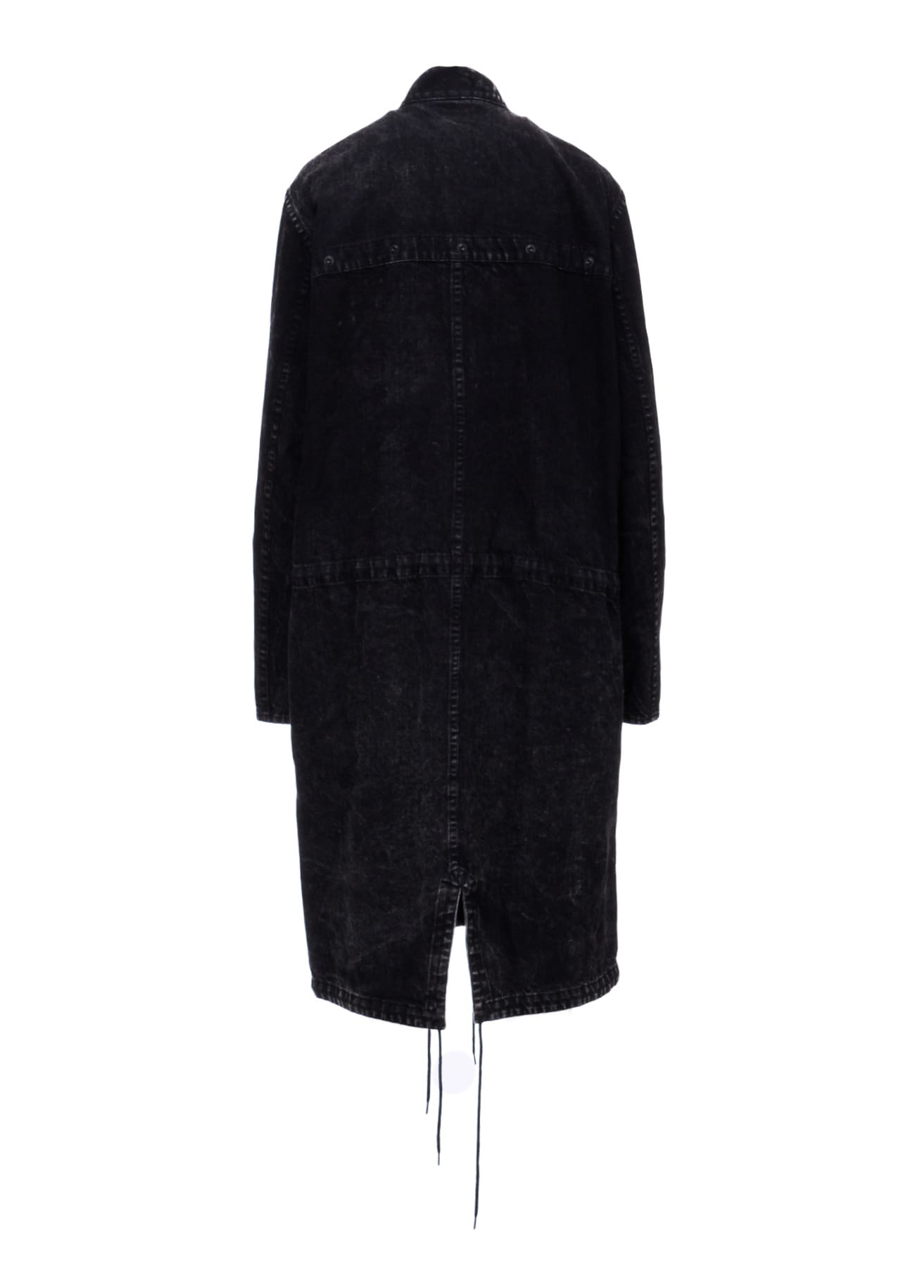 CHEMICAL BLEACHED DENIM MODS COAT(S Black): LIMI feu｜THE SHOP