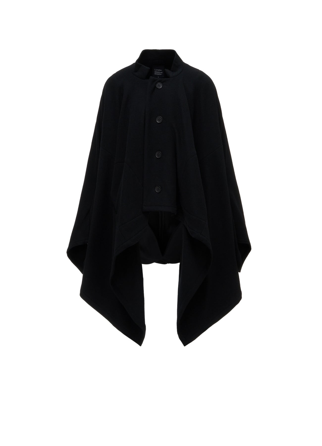 LIGHT MOSSER  STAND COLLAR SHORT COAT