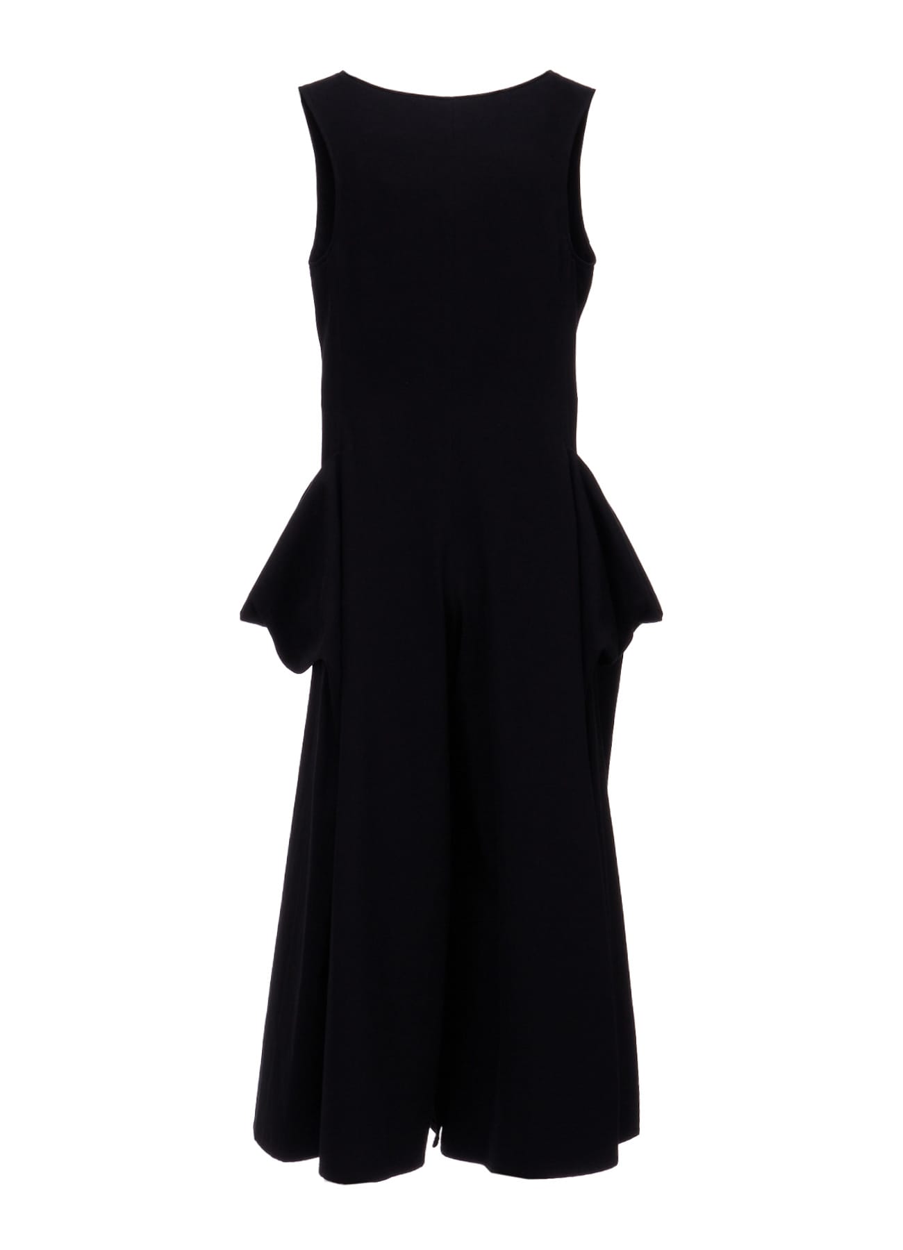 BK DENIM DRAPED POCKET JUMPSUIT(S Black): LIMI feu｜THE SHOP YOHJI