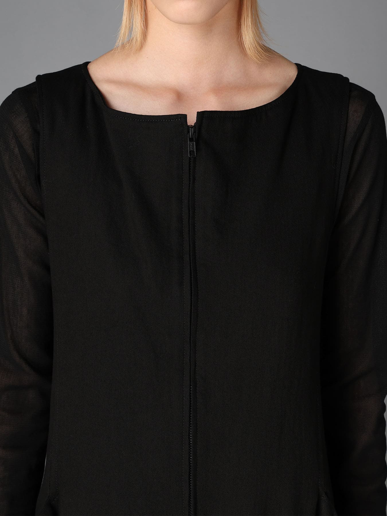 BK DENIM DRAPED POCKET JUMPSUIT