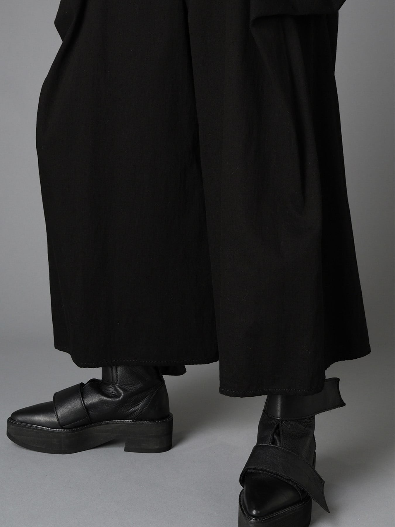 BK DENIM DRAPED POCKET JUMPSUIT