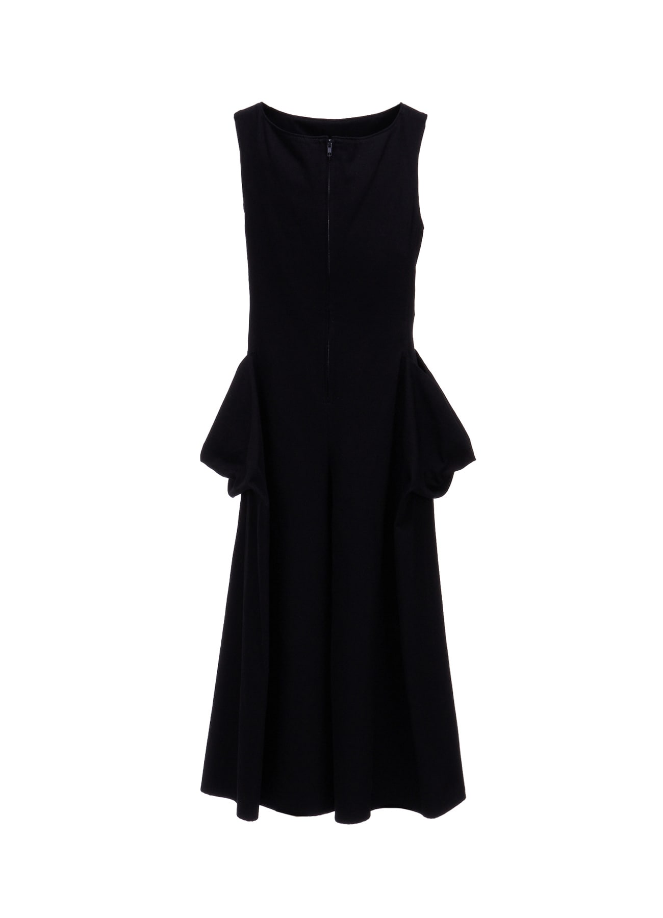 BK DENIM DRAPED POCKET JUMPSUIT