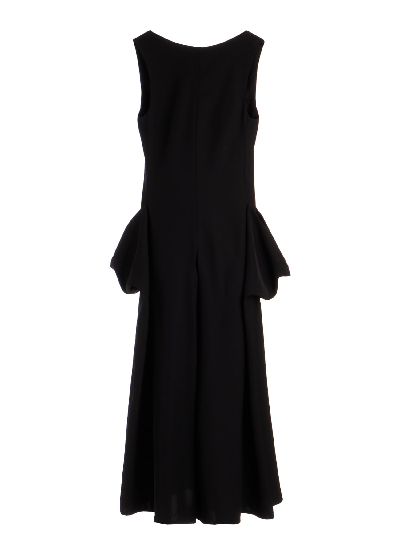 DOUBLE SATIN DRAPED POCKET JUMPSUIT