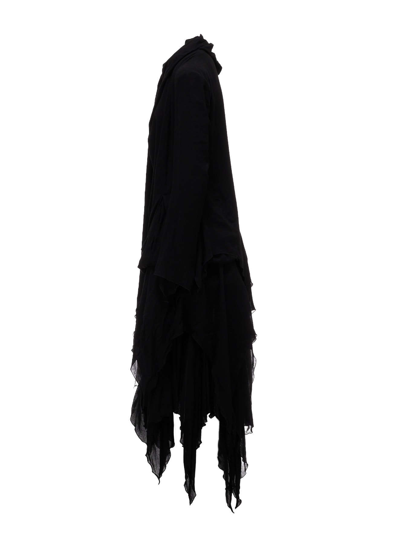 RY/LI GAUZE WAKAME DRESS