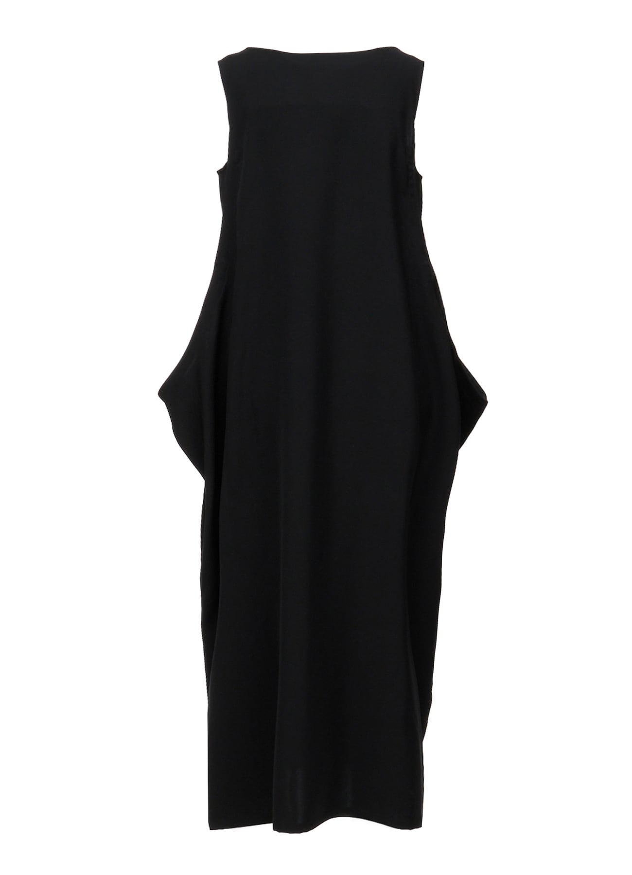 DOUBLE SATIN SIDE DROP DRESS