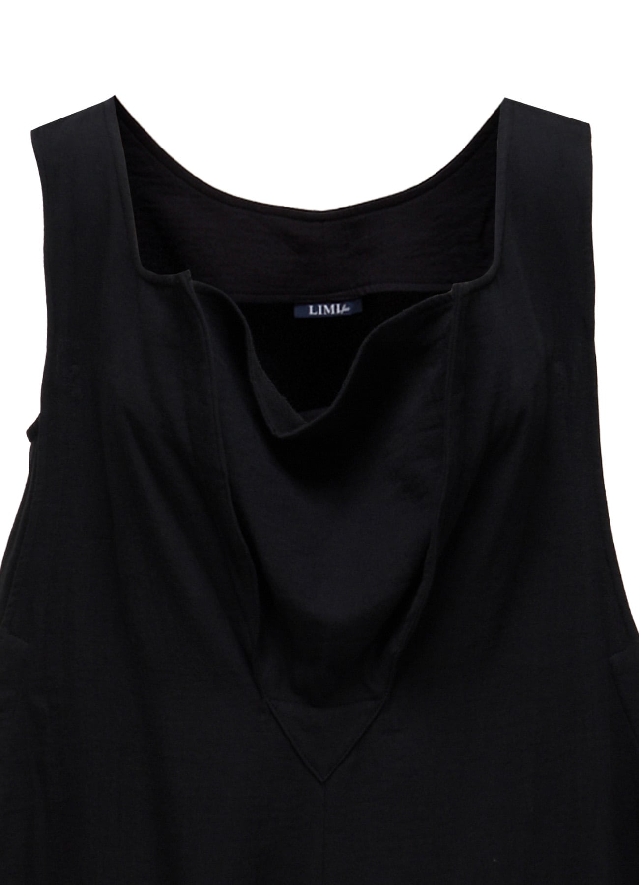 DOUBLE CLOTH SIDE DROP JUMPSUIT