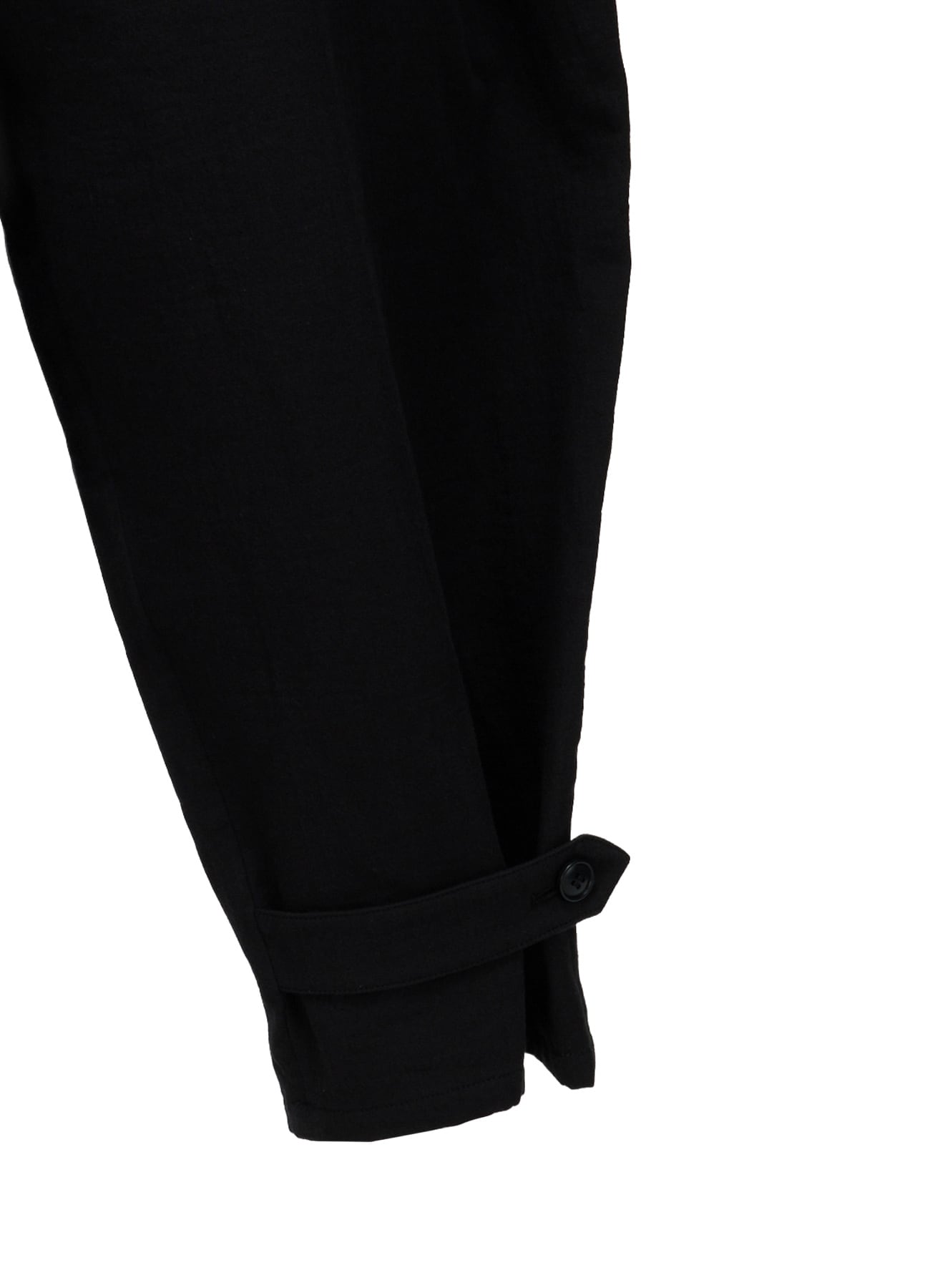 DOUBLE CLOTH SIDE DROP JUMPSUIT