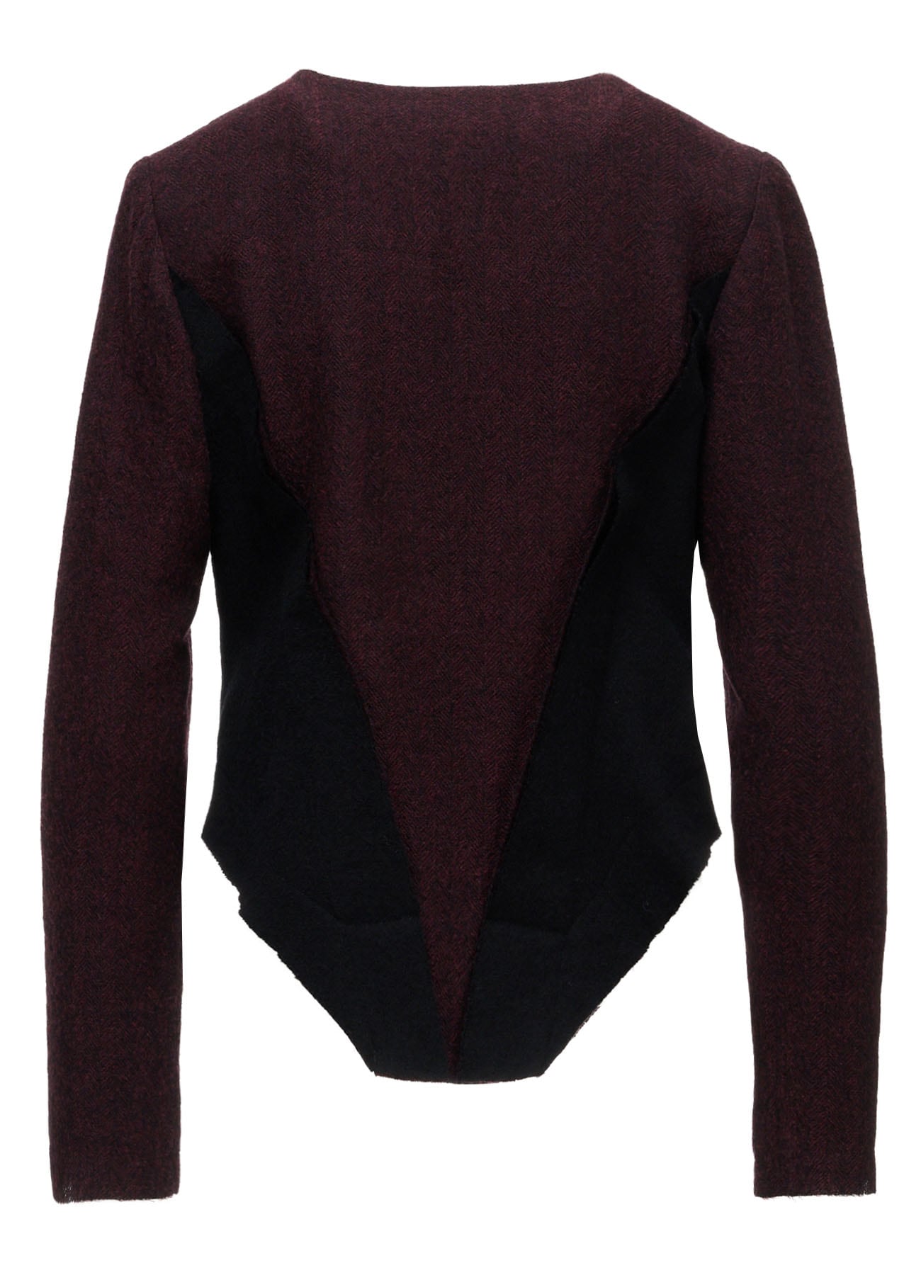 LIGHT SERGE C PANEL DESIGN JACKET A(S Black): LIMI feu｜THE SHOP