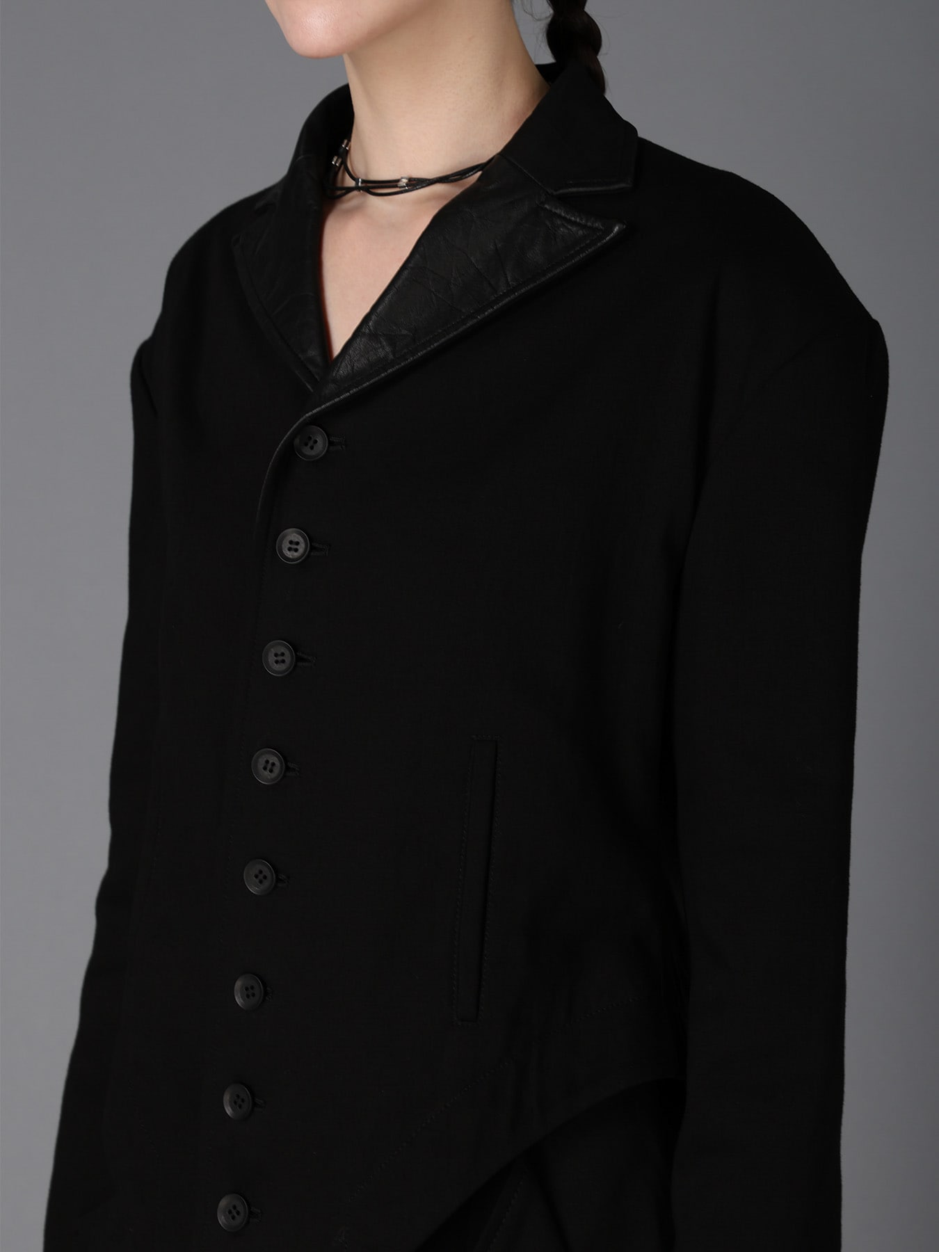 BK DENIM PANEL DESIGN JACKET B