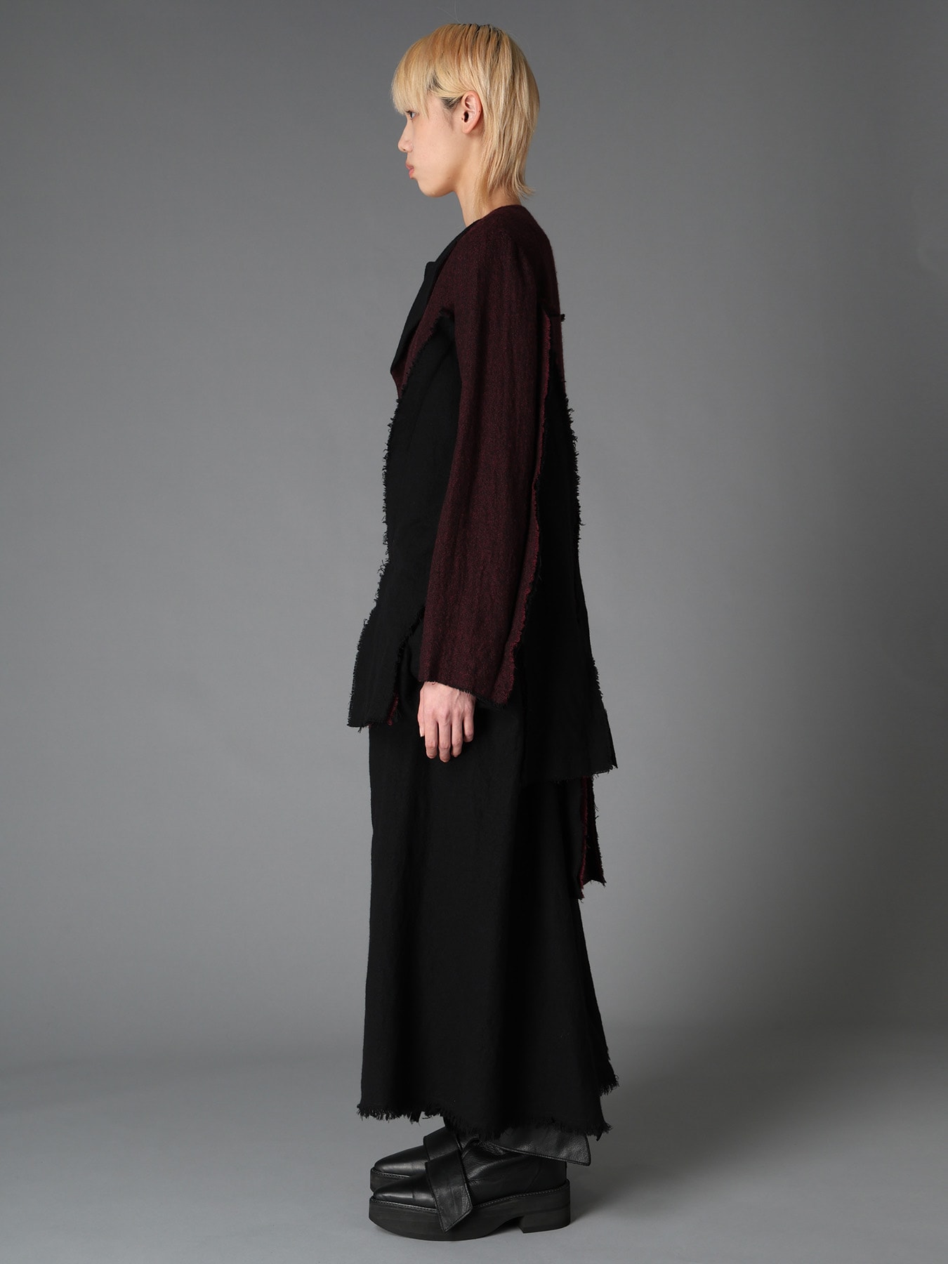 LIGHT SERGE C DOUBLE FRONT PANEL JACKET