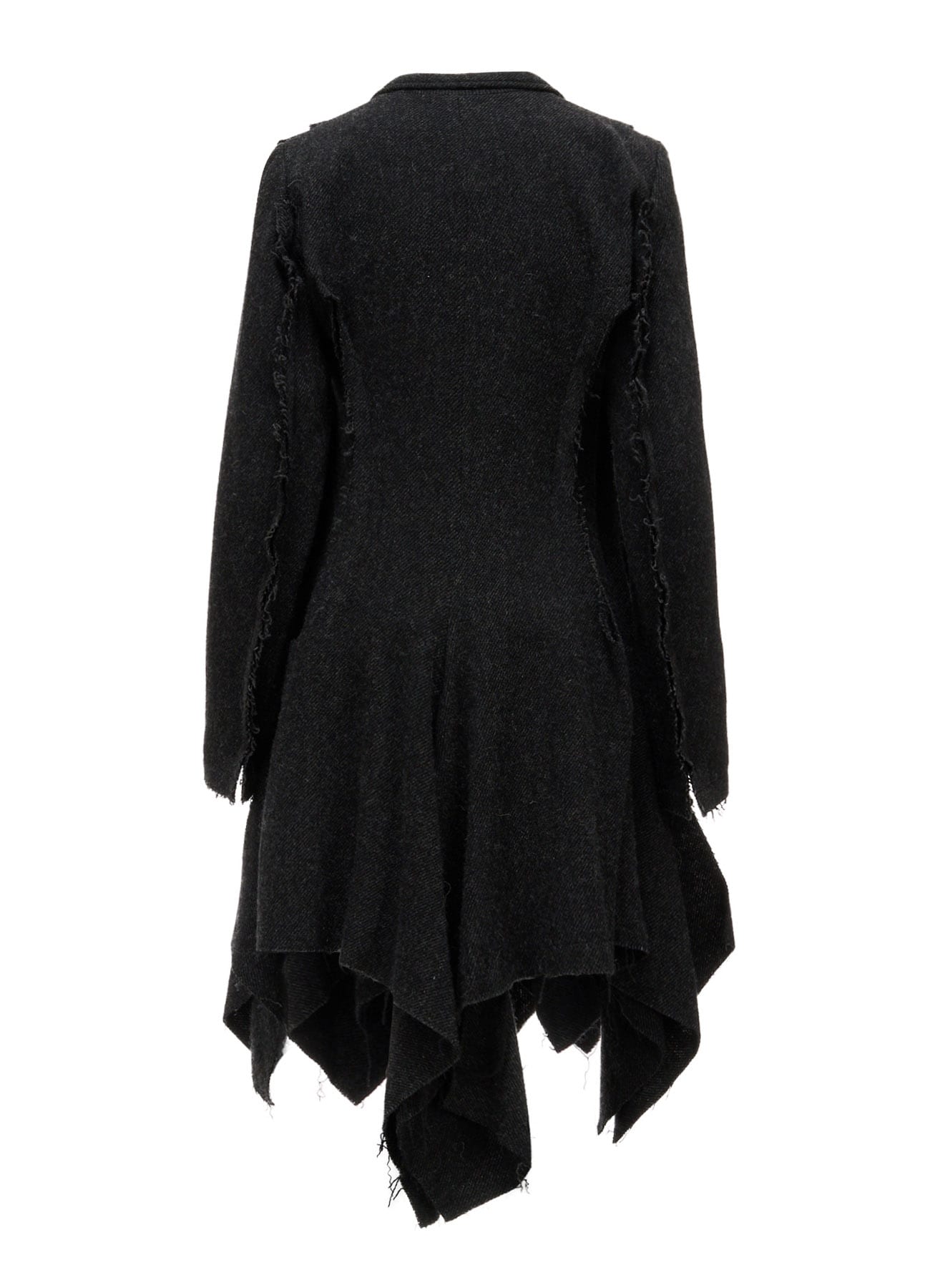 TOP DYED TWEED FLARED PANEL JACKET B