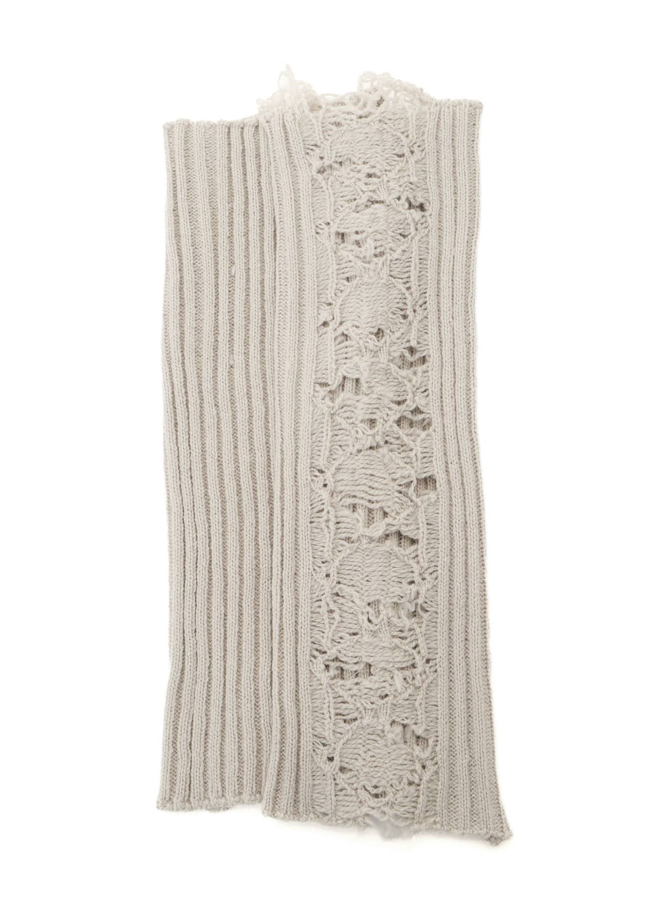 W/ CRUSHED RIB DISTRESSED LEG WARMERS