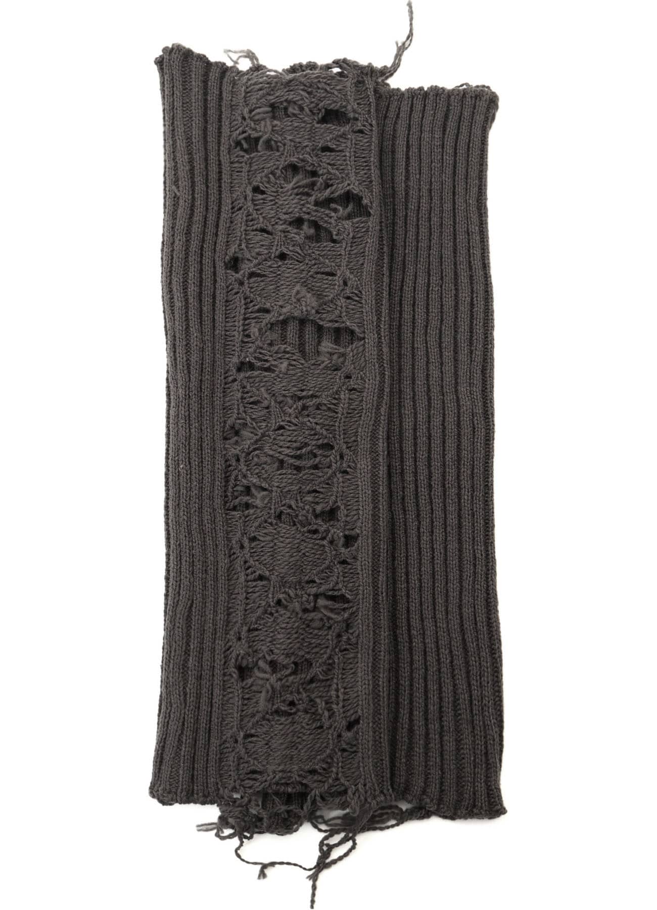 W/ CRUSHED RIB DISTRESSED LEG WARMERS