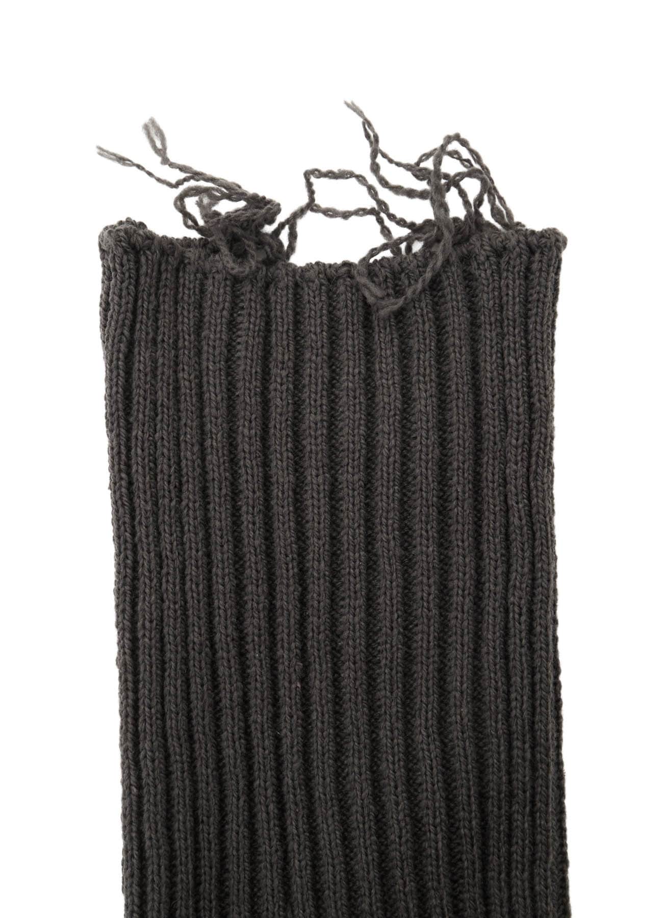 W/ CRUSHED RIB DISTRESSED LEG WARMERS