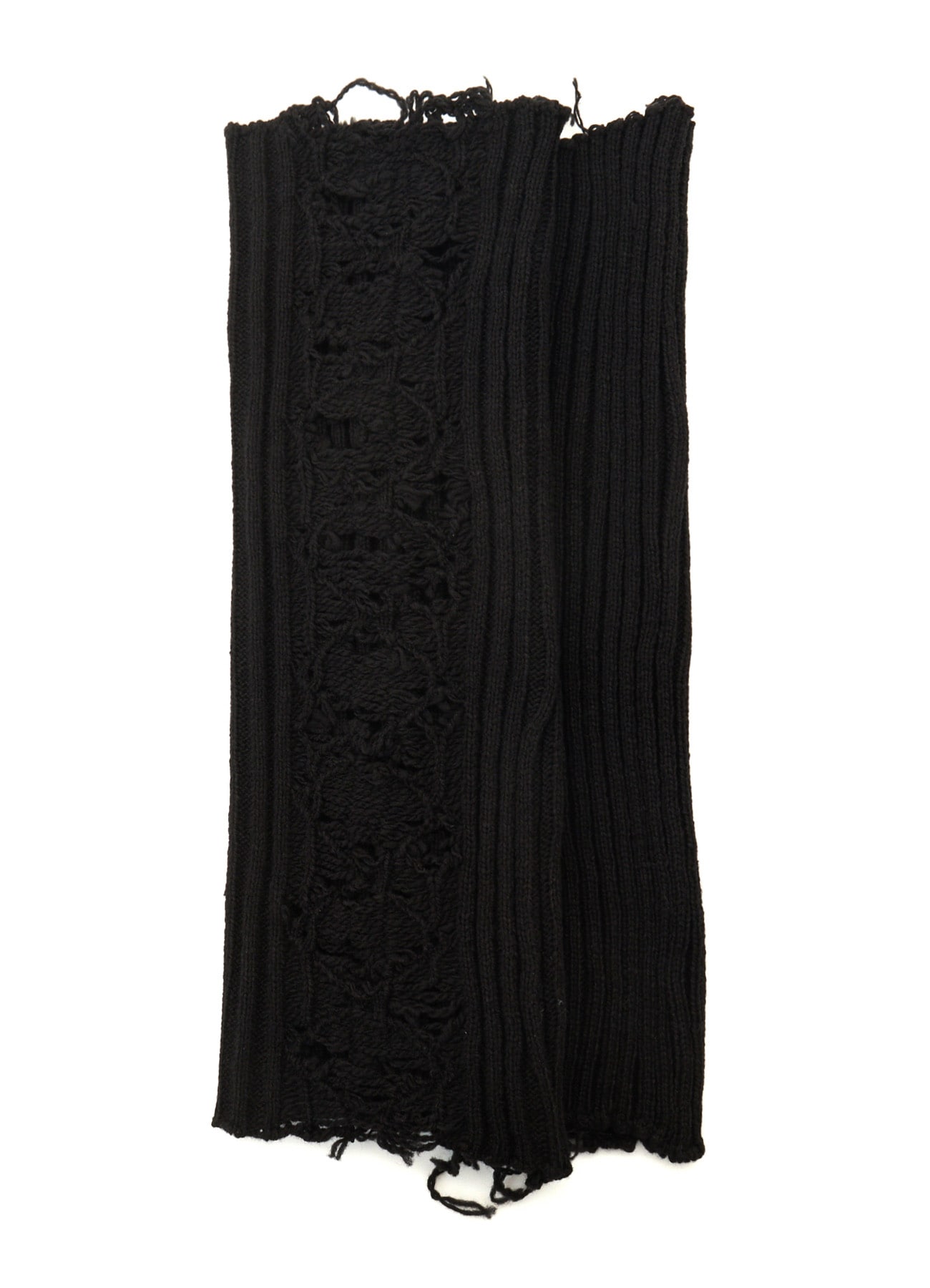 W/ CRUSHED RIB DISTRESSED LEG WARMERS