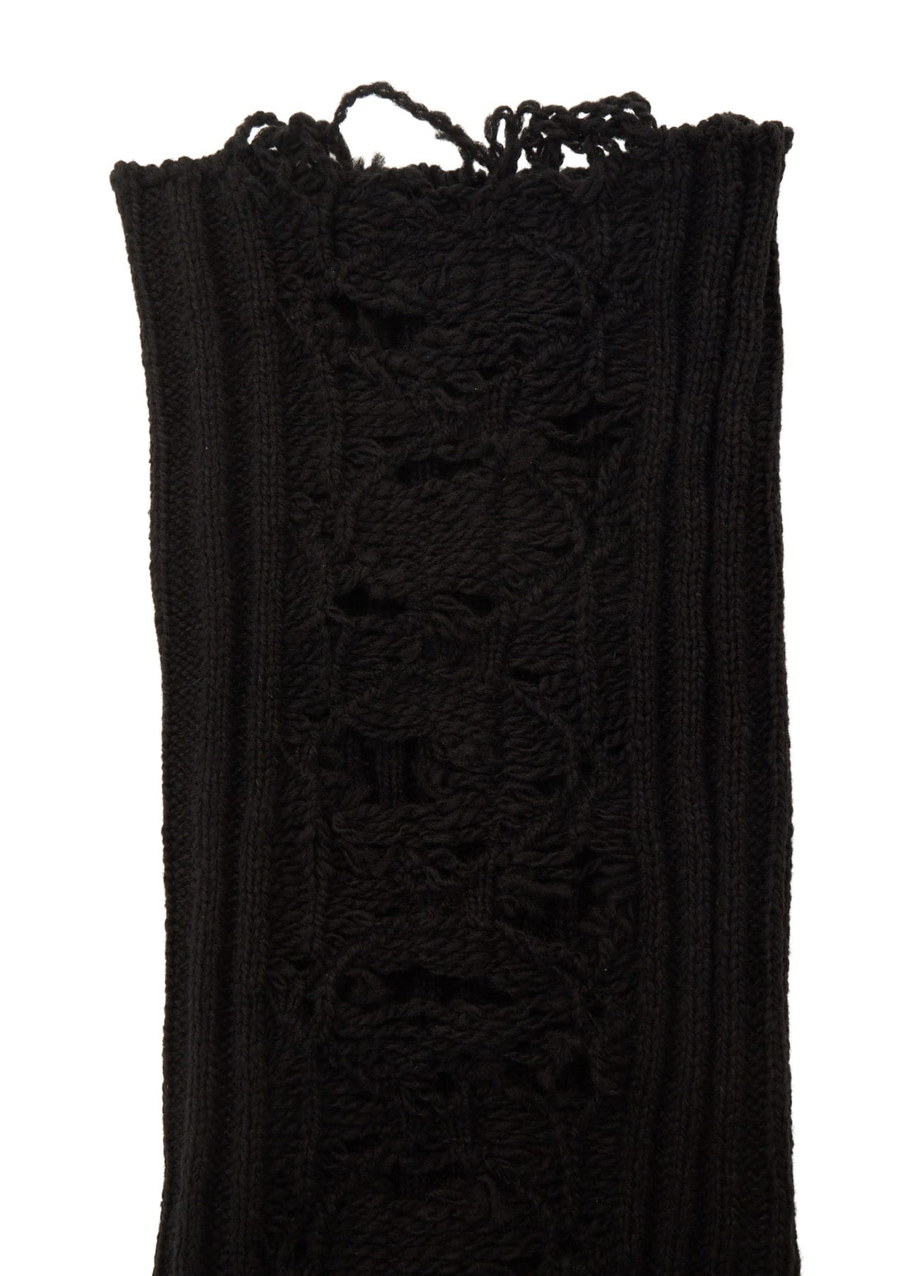 W/ CRUSHED RIB DISTRESSED LEG WARMERS