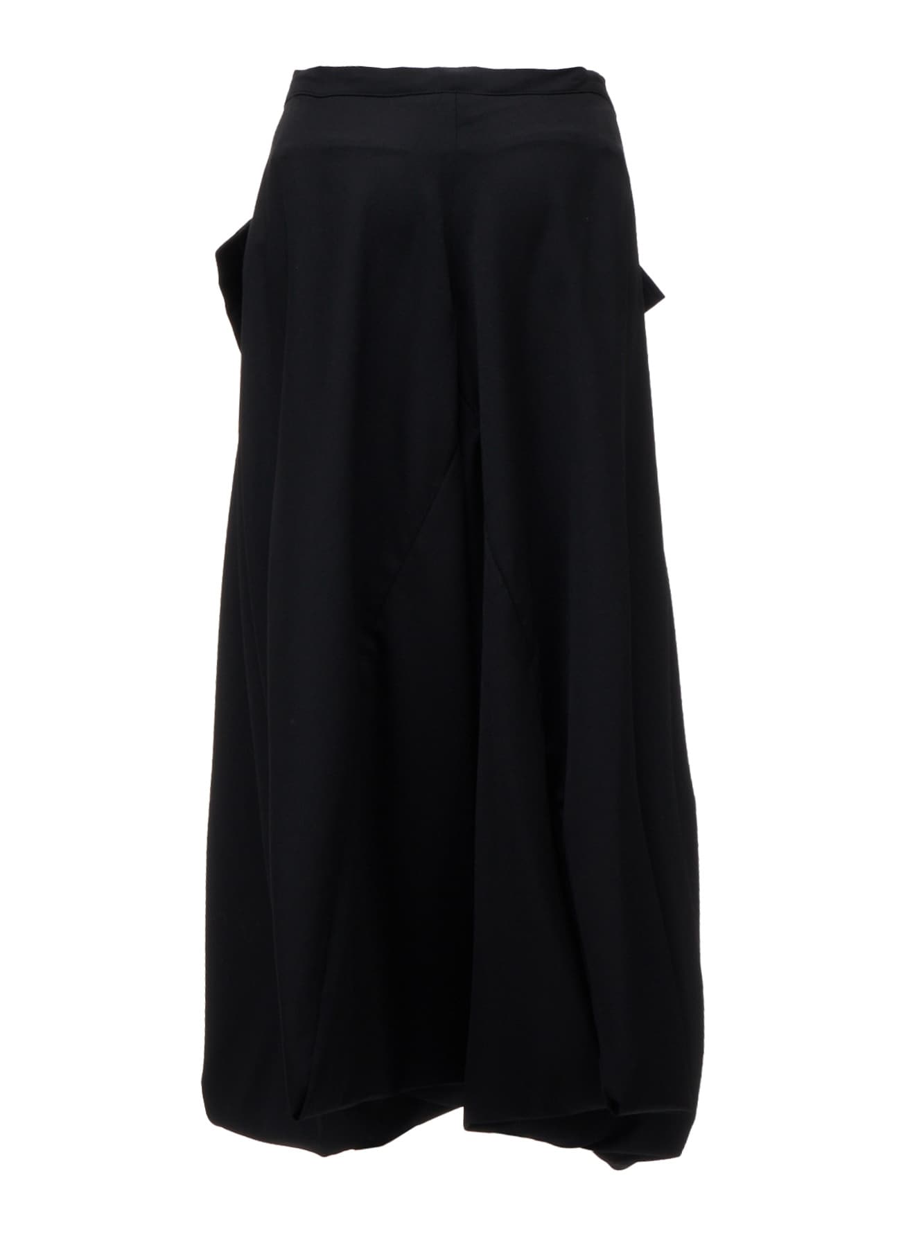 WOOL GABARDINE  HEM PANTS