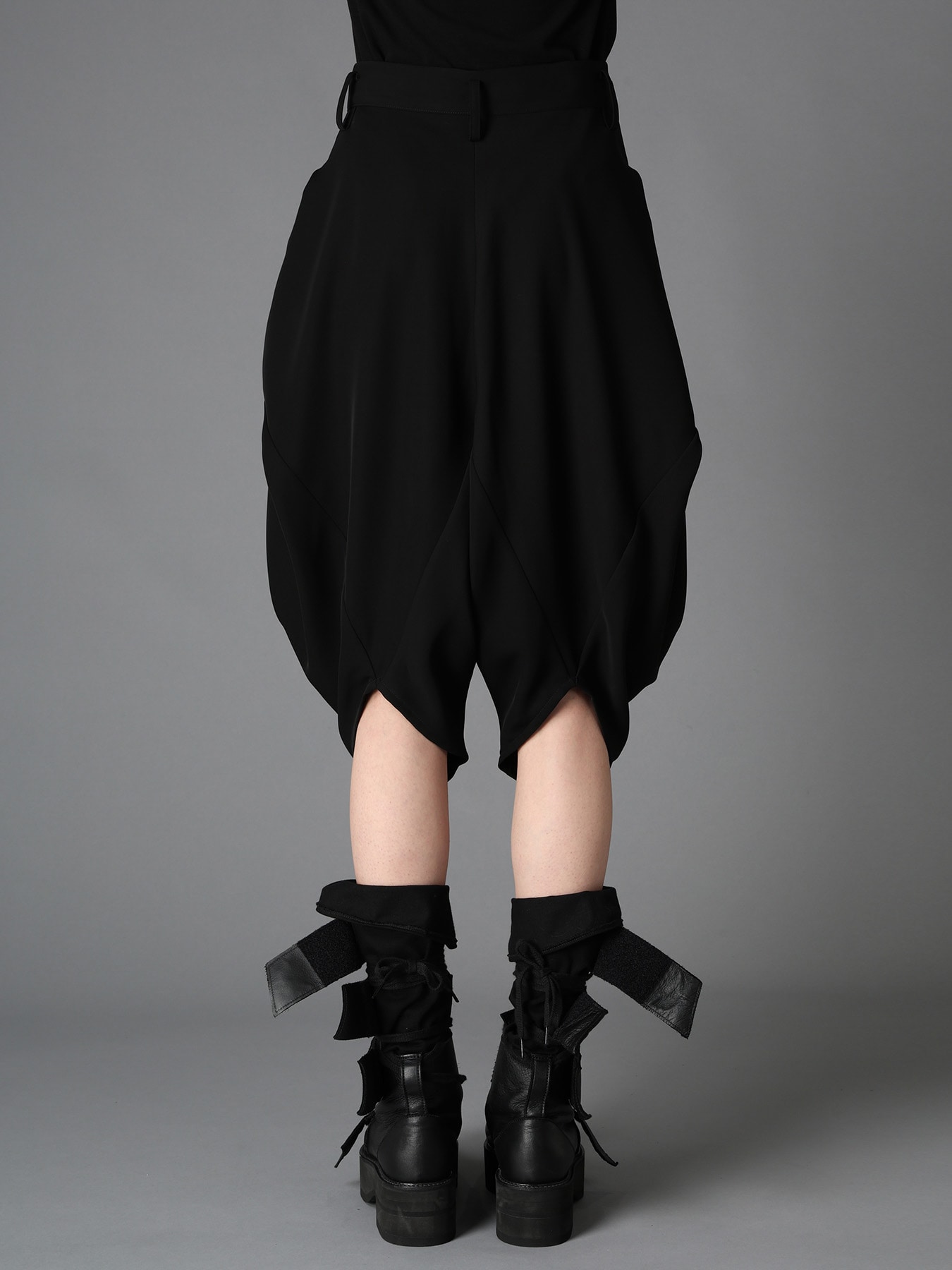 DOUBLE SATIN SQUARE PANTS