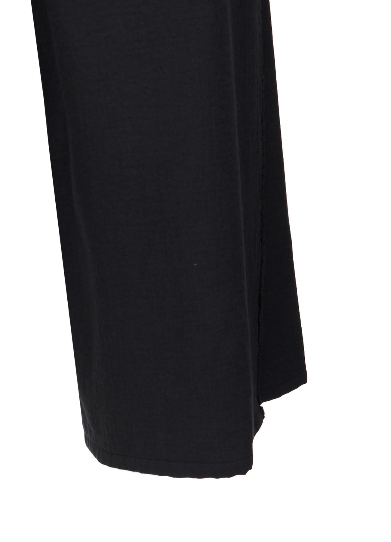 DOUBLE CLOTH PIN WIDE PANTS