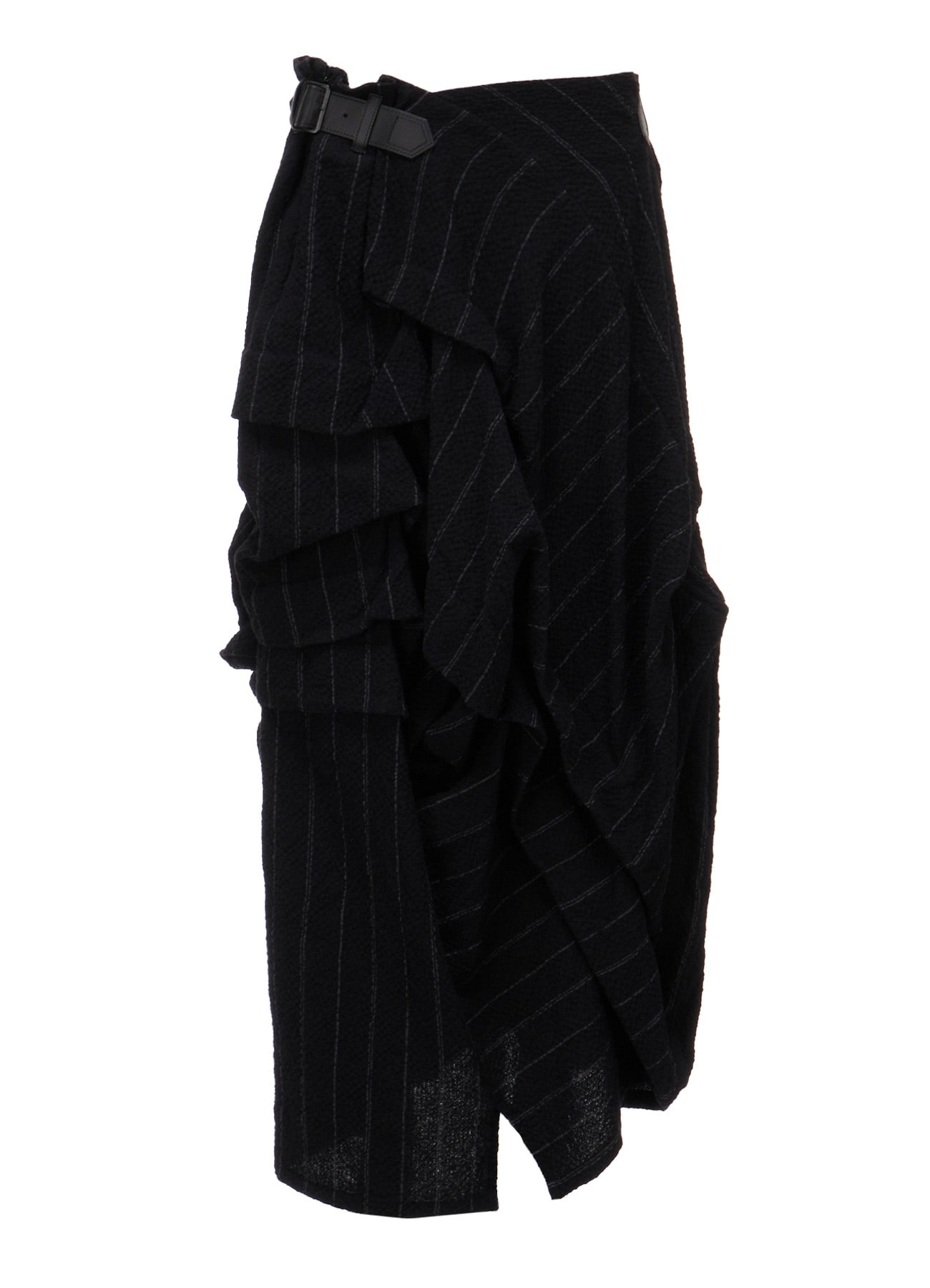 C/W STRIPE  TUCK SKIRT